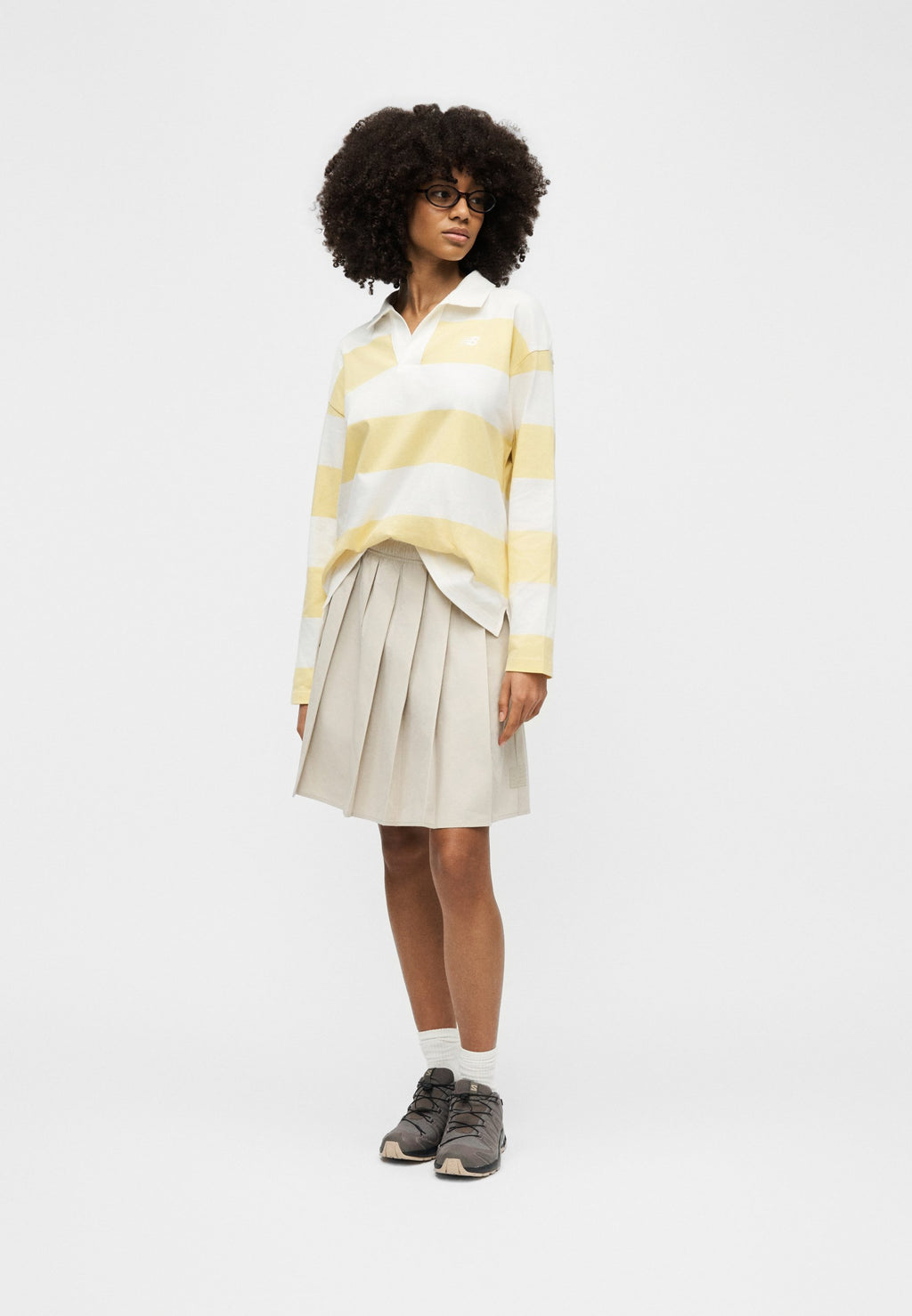 RUGBY LONG SLEEVE - Polo shirt - yellow