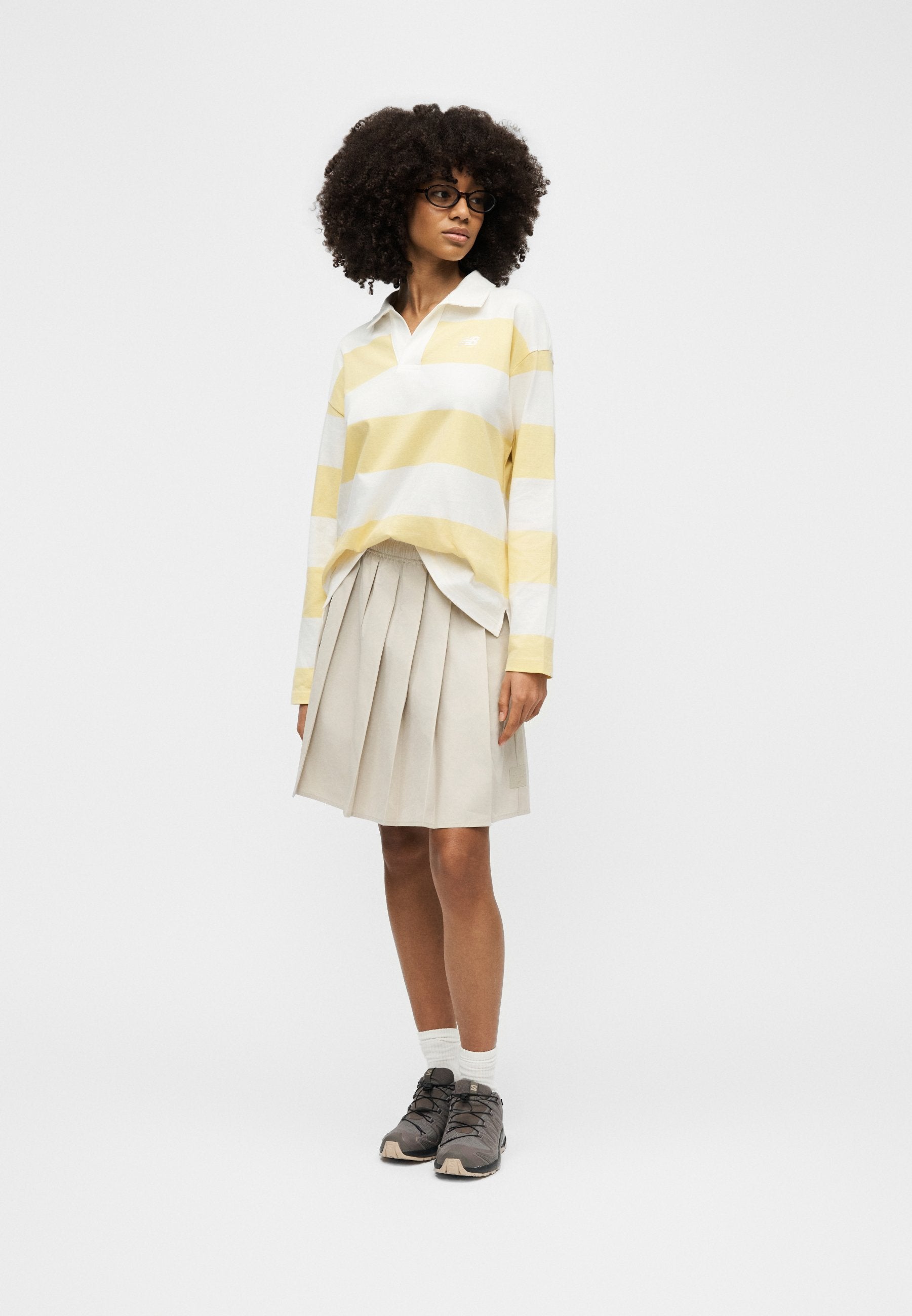 RUGBY LONG SLEEVE - Polo shirt - yellow