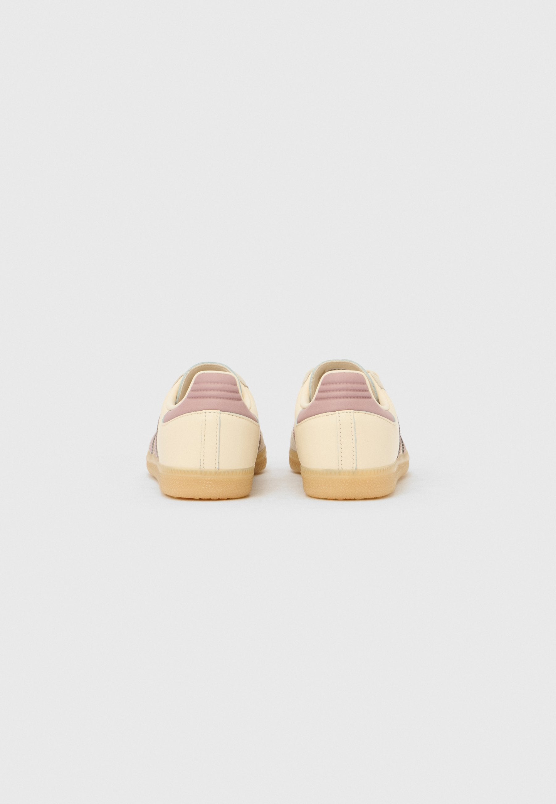 SAMBA OG UNISEX - Spor ayakkabı - white/magic mauve/gum