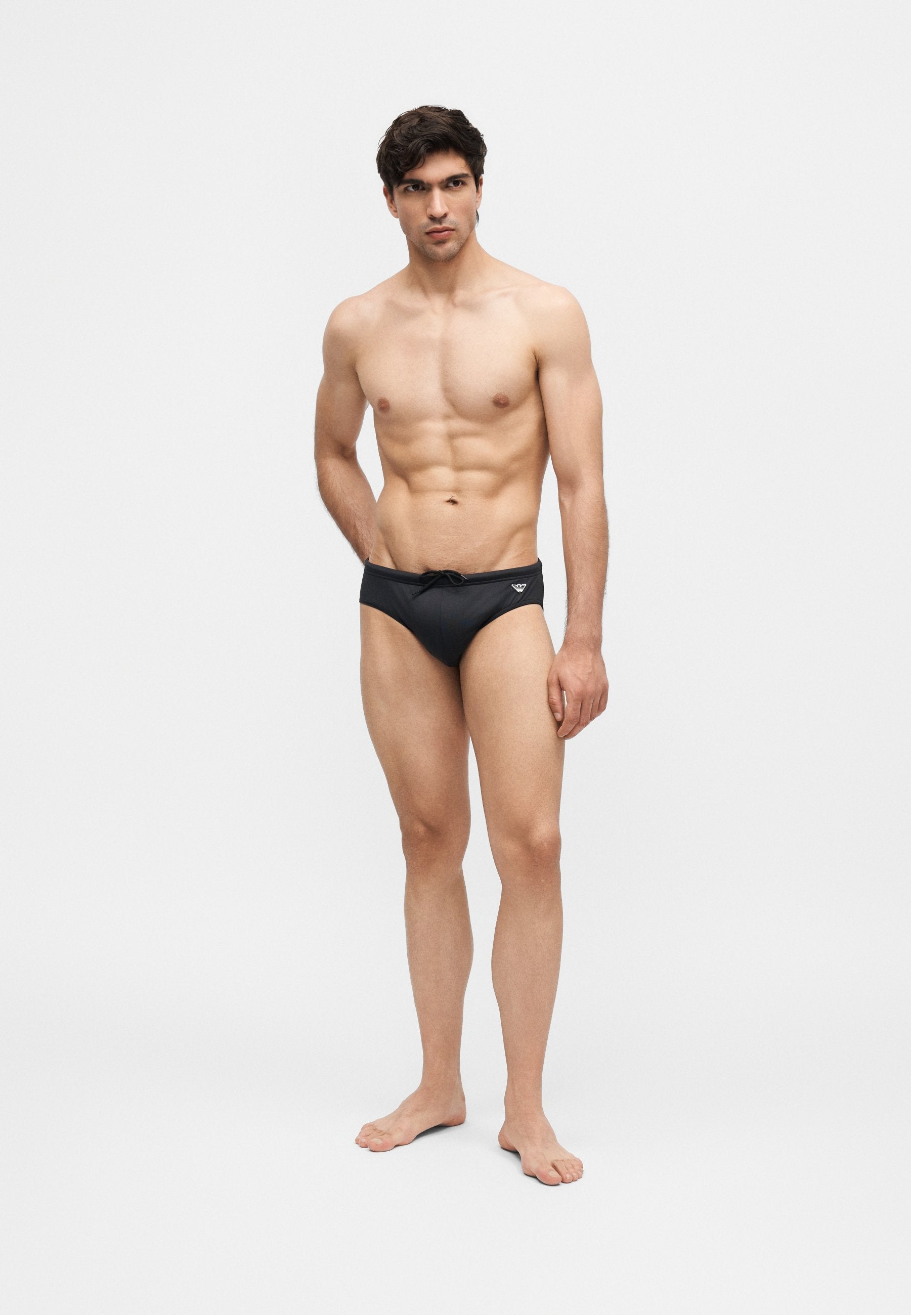ESSENTIAL SLIP BEACHWEAR - Swimming briefs - black