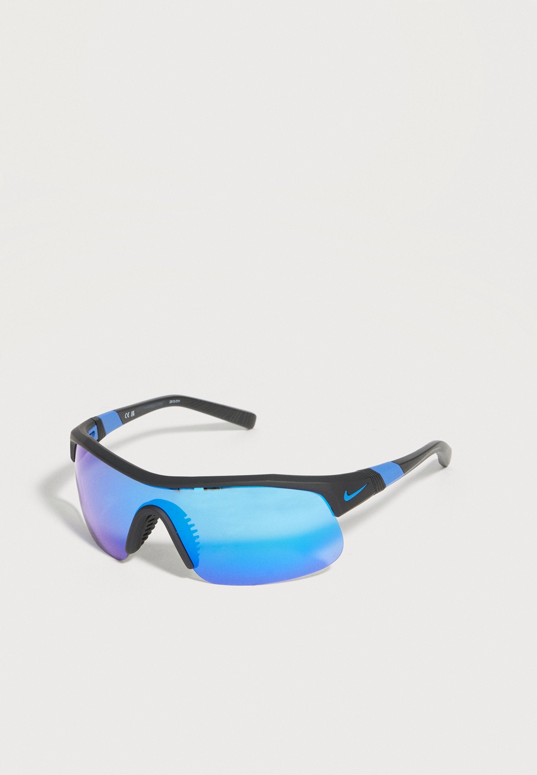 SHOW UNISEX - Sunglasses - matte black/blue