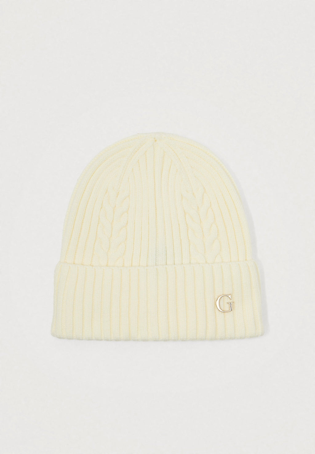 BEANIE UNISEX - Beanie - white