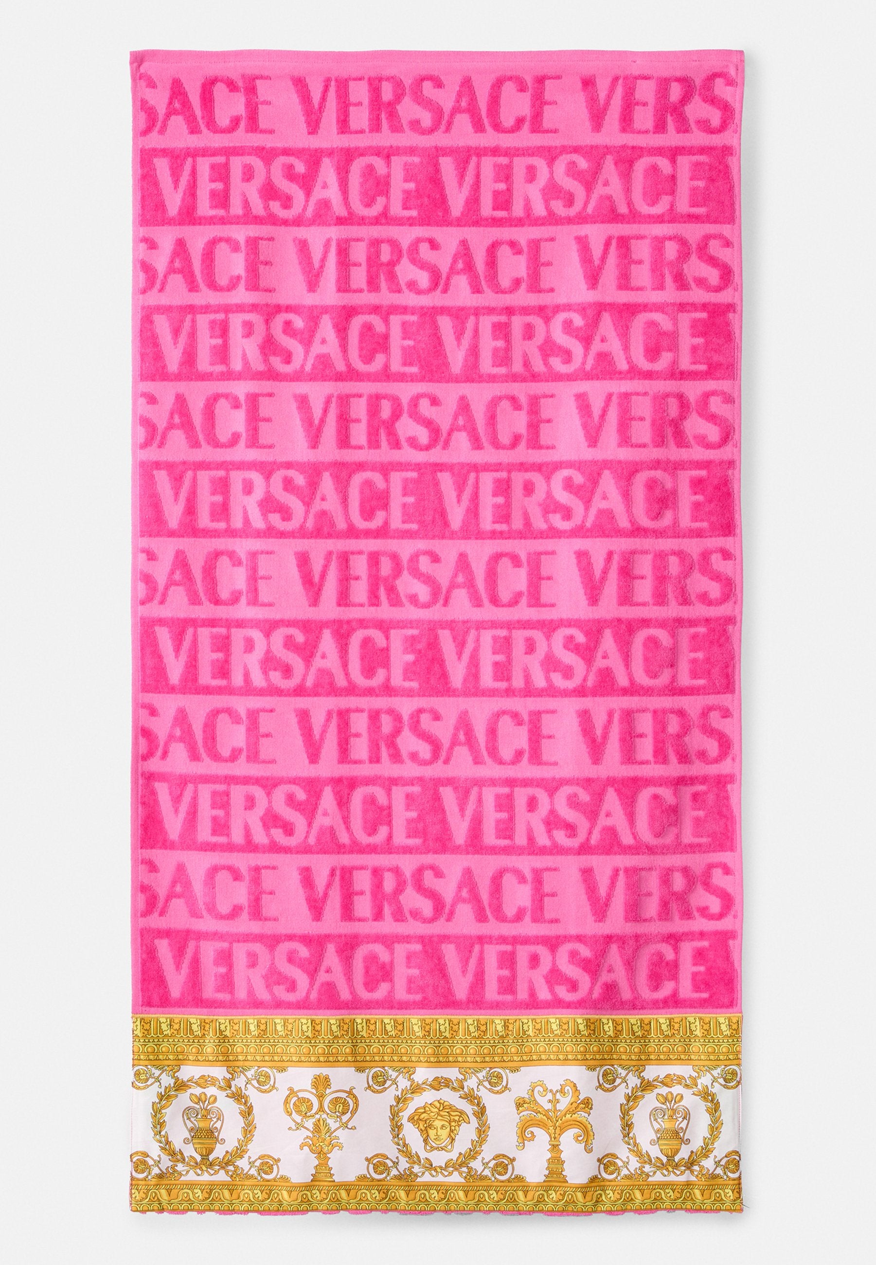 BATH TOWEL I HEART BAROQUE - Towel - fuxia