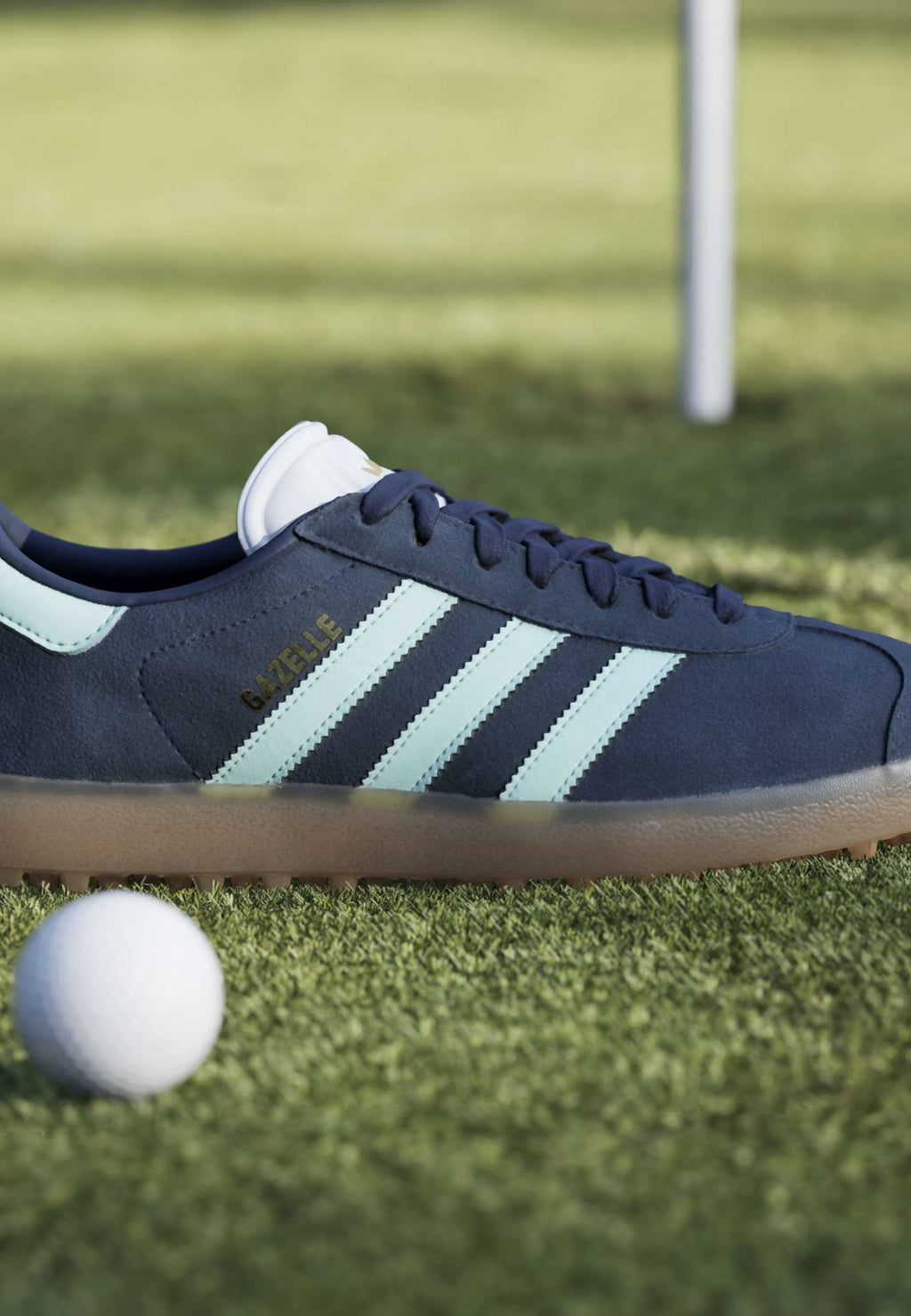 GAZELLE GOLF - Chaussures de golf - indigo nuit   menthe claire   blanc nuage