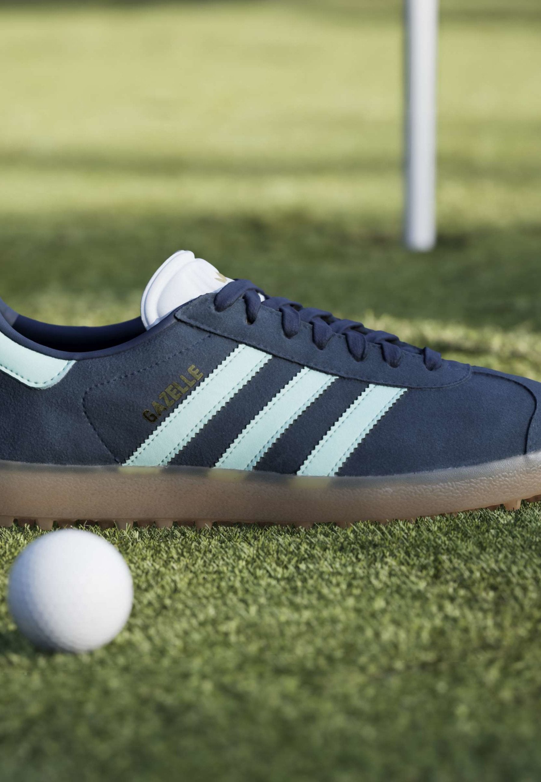 GAZELLE GOLF - Chaussures de golf - indigo nuit   menthe claire   blanc nuage