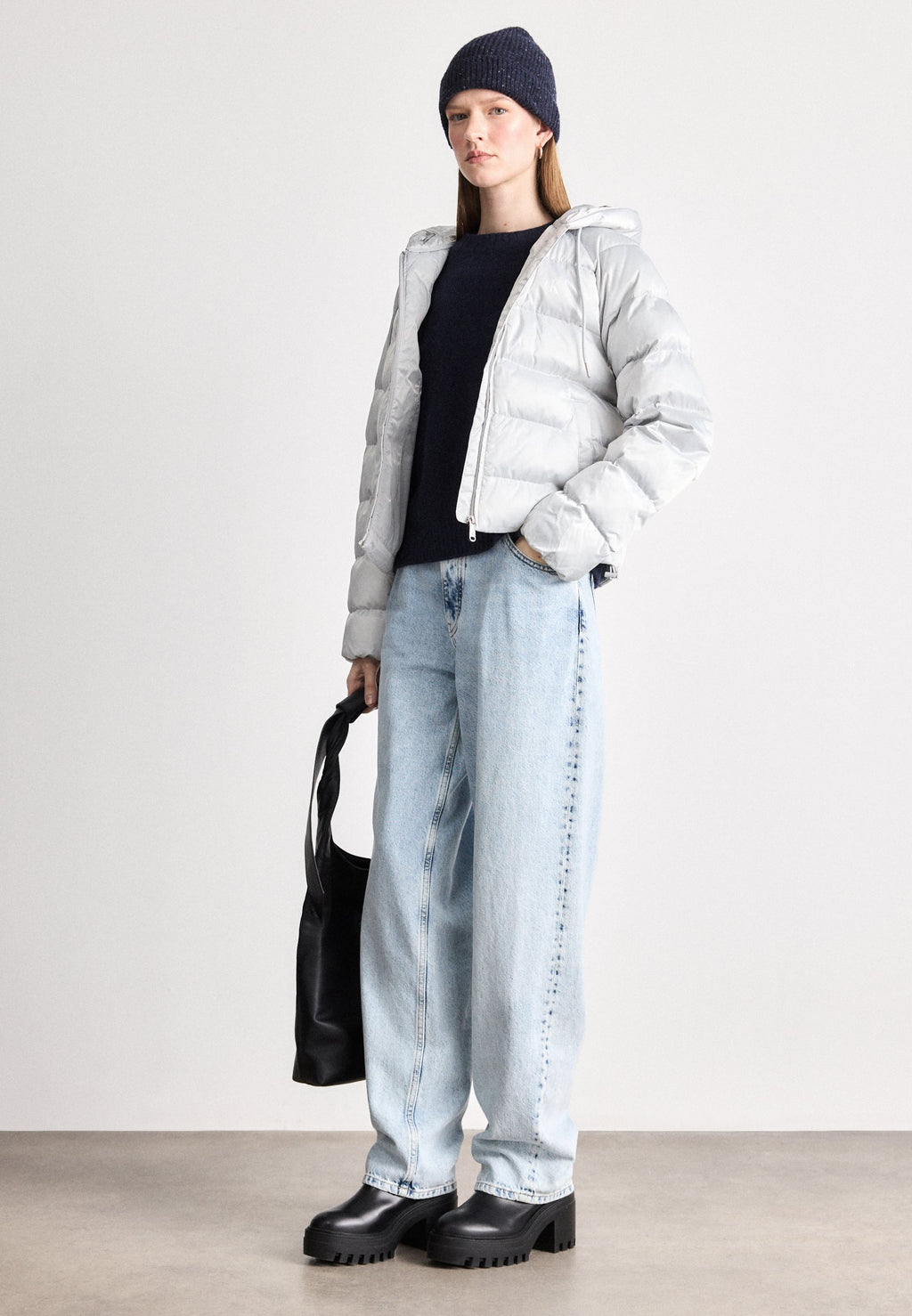 LIGHTWEIGHT LOGO  - Winter jacket - quiet gray