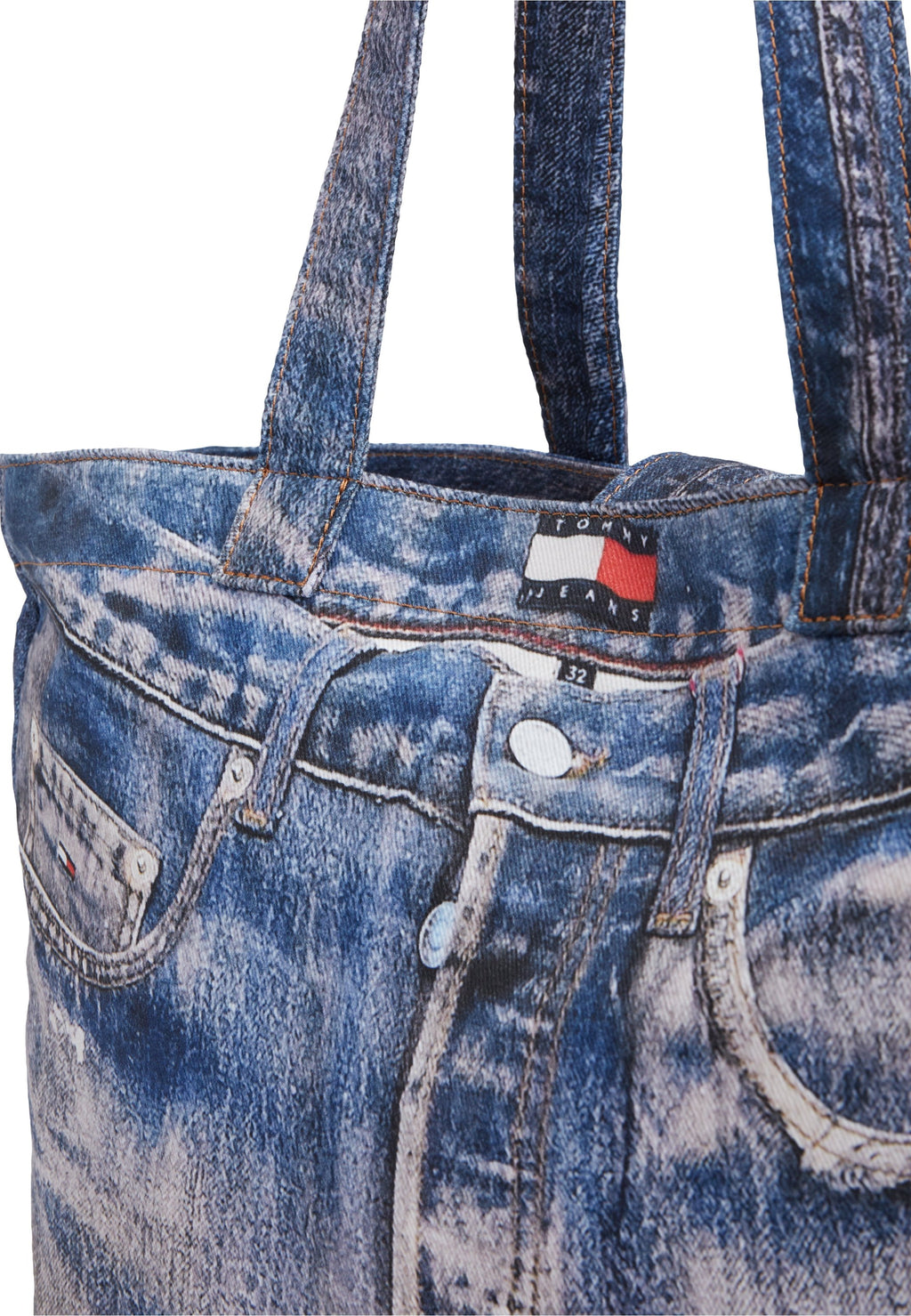 TROMPE L'OEIL TOTE - Tote bag - blue