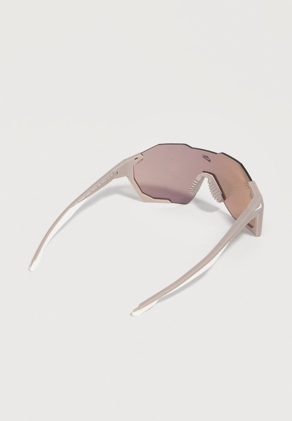 CHARGED SHIELD UNISEX - Sunglasses - matte college grey/gold-coloured