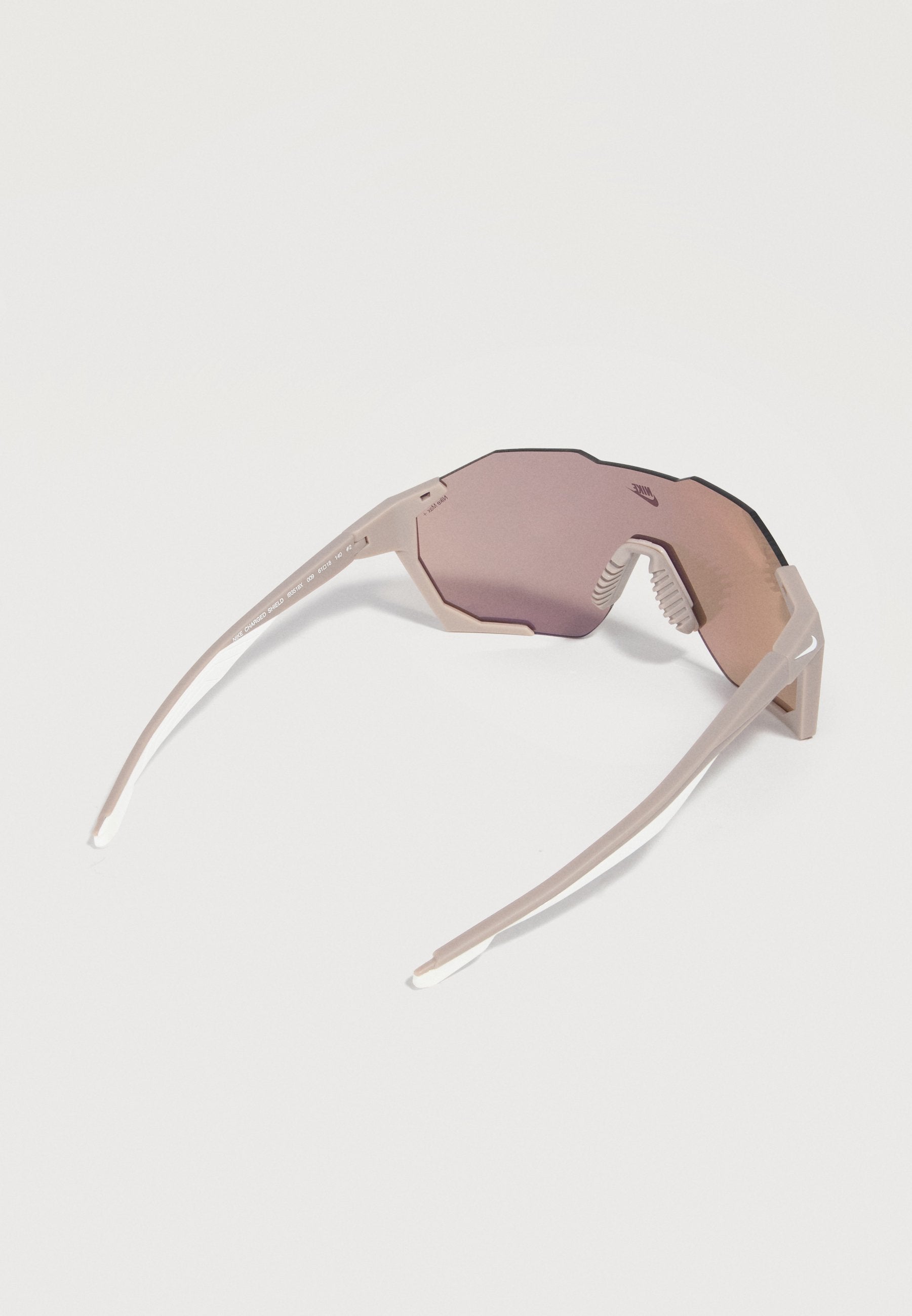 CHARGED SHIELD UNISEX - Sunglasses - matte college grey/gold-coloured