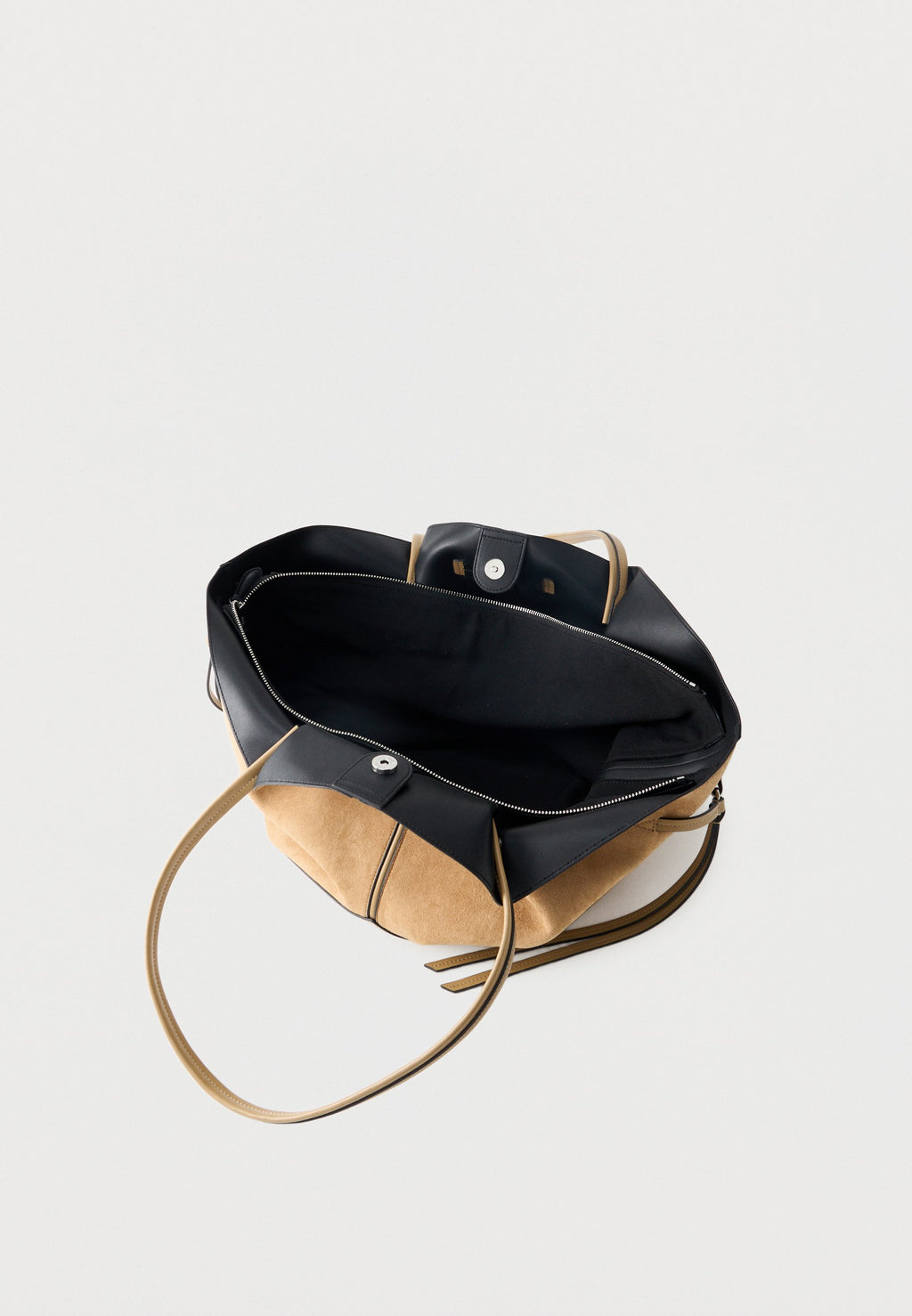 EXCLUSIVE PIERCED TOTE - Tote bag - dijon