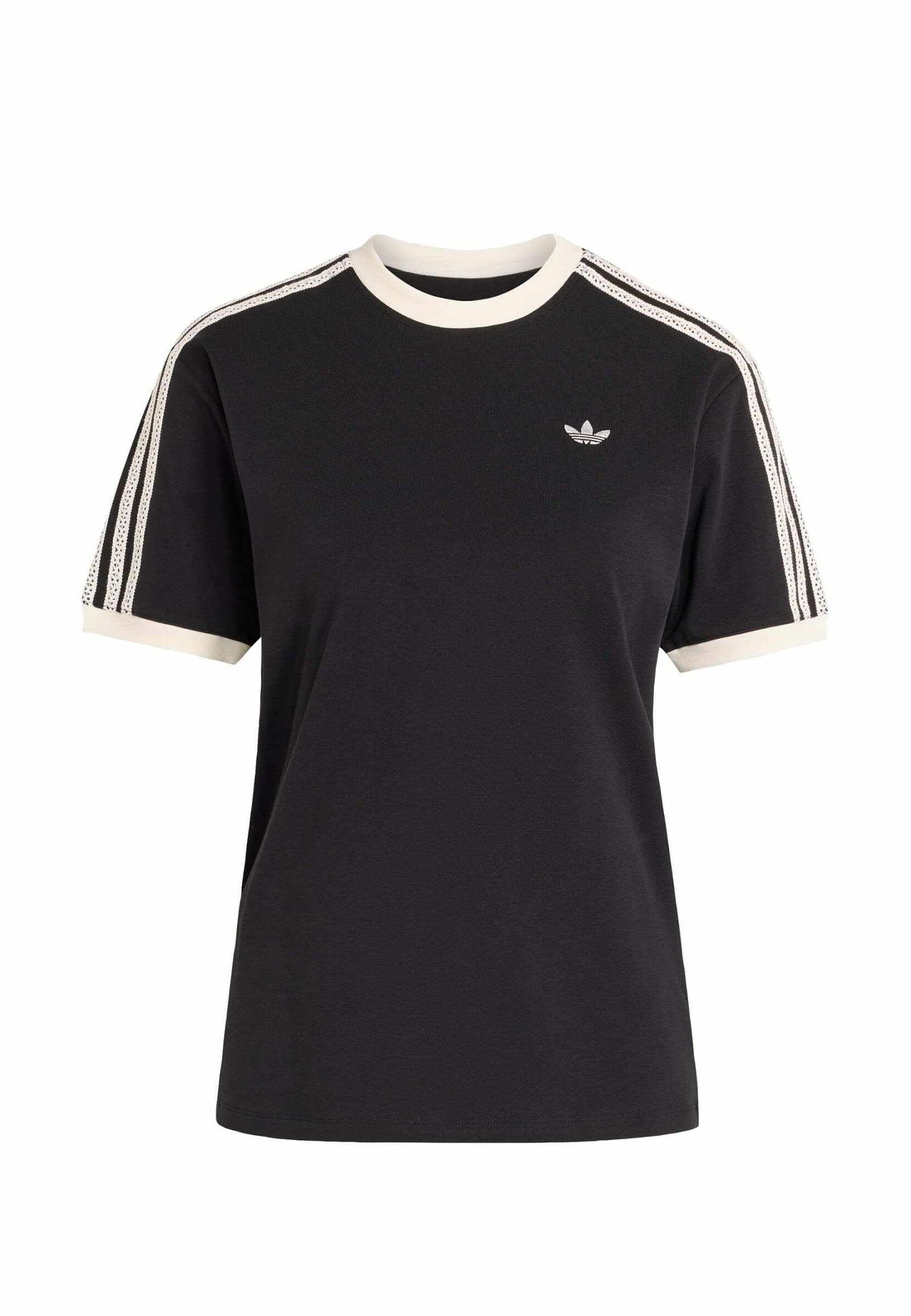 SUMMER GLOW ADVANCED THREE STRIPES - Print T-shirt - black
