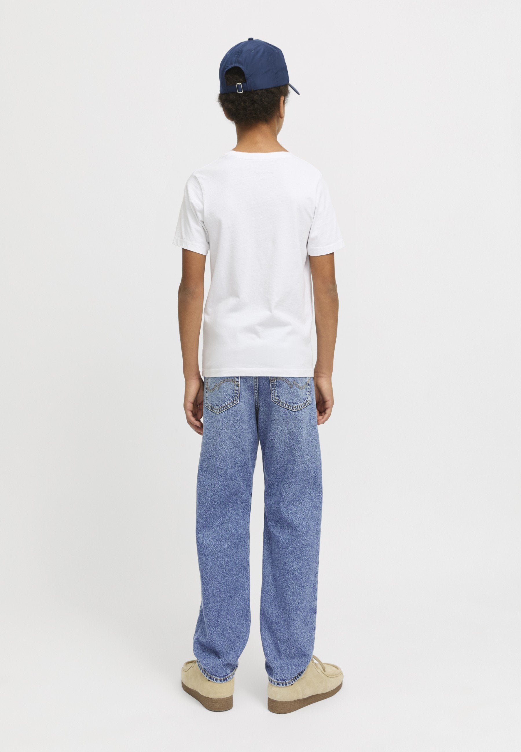 JJICHRIS - Straight leg jeans - blue denim