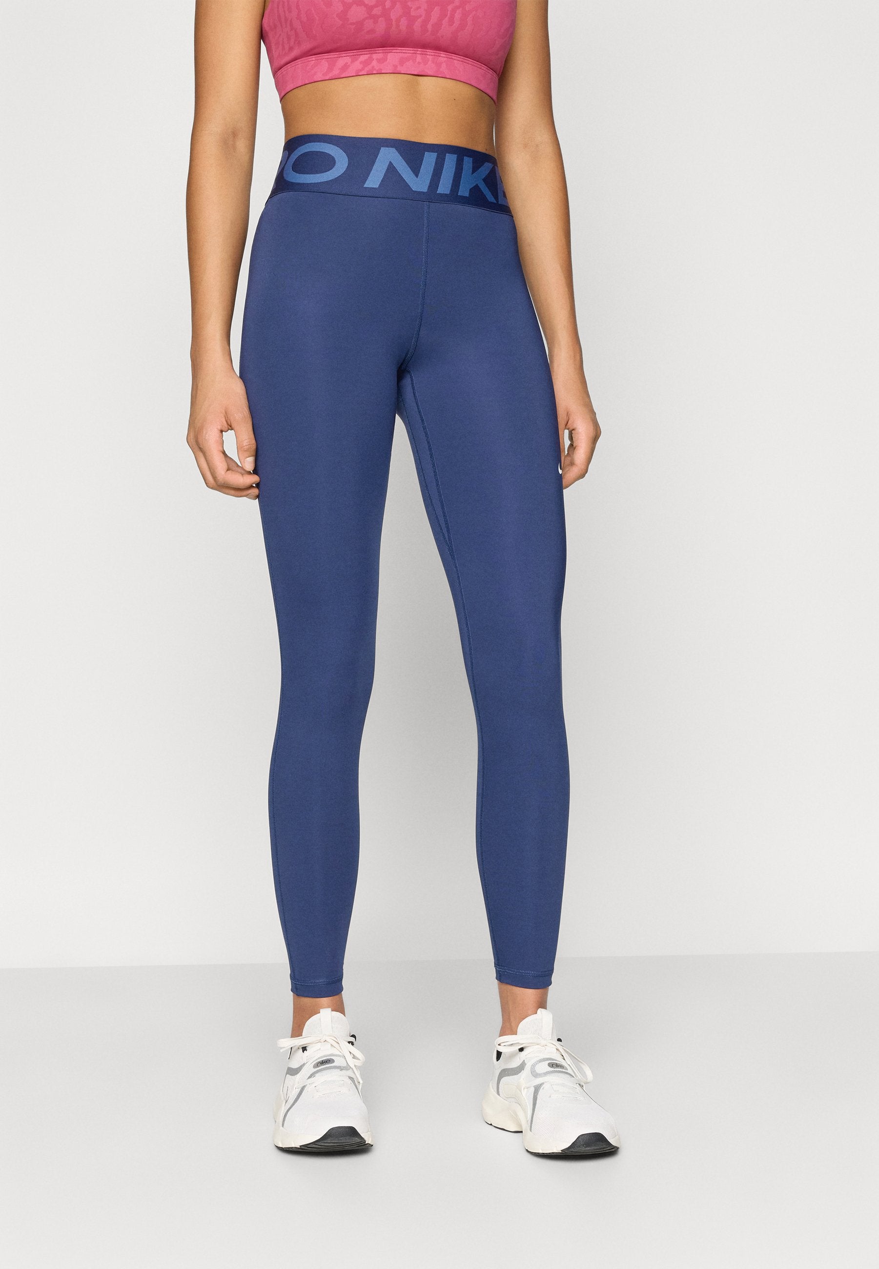 Leggings - midnight navy/white