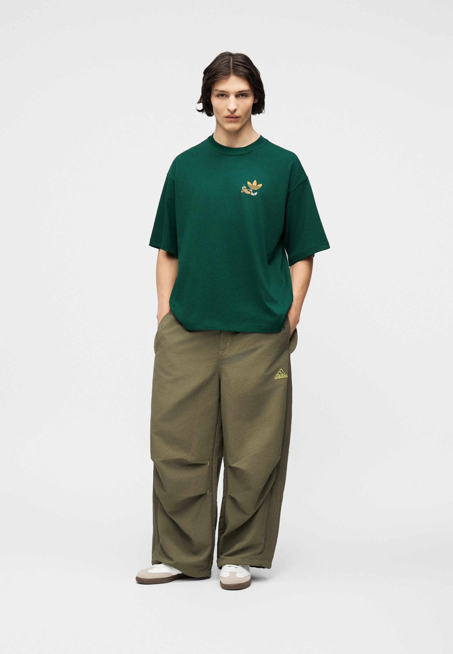 NEW CHILI UNISEX - Print T-shirt - collegiate green