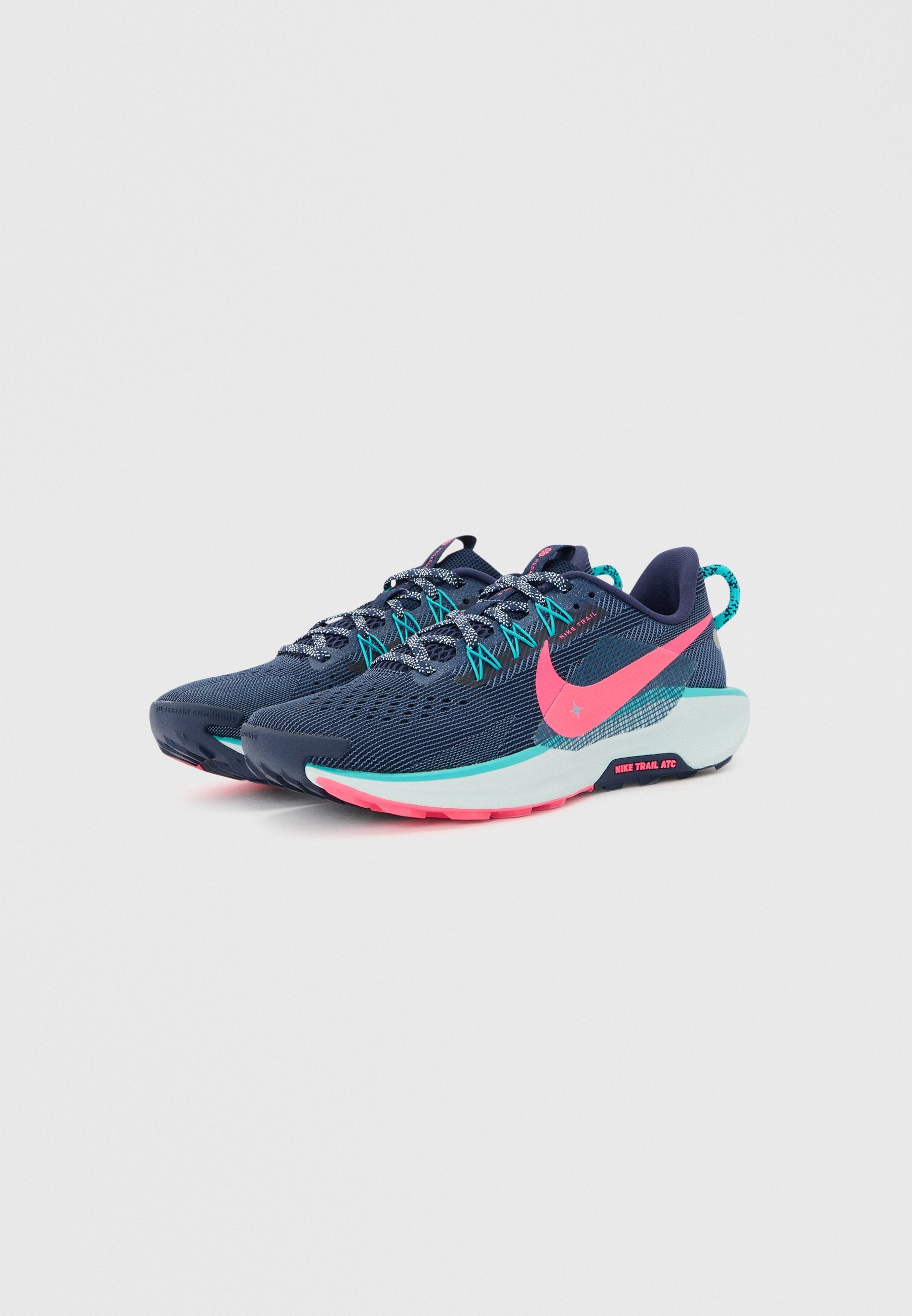 PEGASUS TRAIL 5 - Trail running shoes - midnight navy/hyper pink/dusty cactus/glacier blue