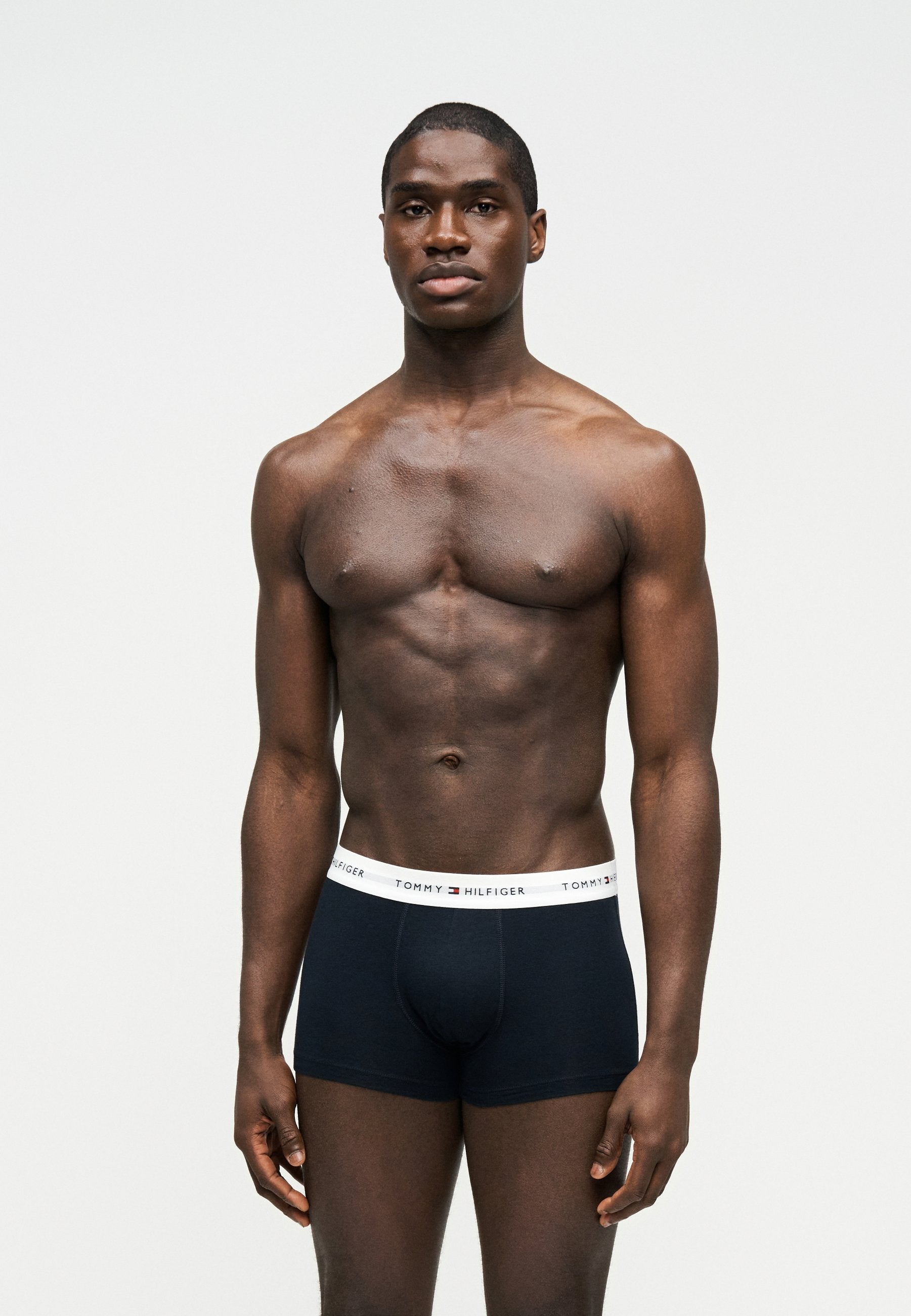 LOW RISE TRUNKS SIGNITURE  3 PACK - Trunks - black/dark blue/grey