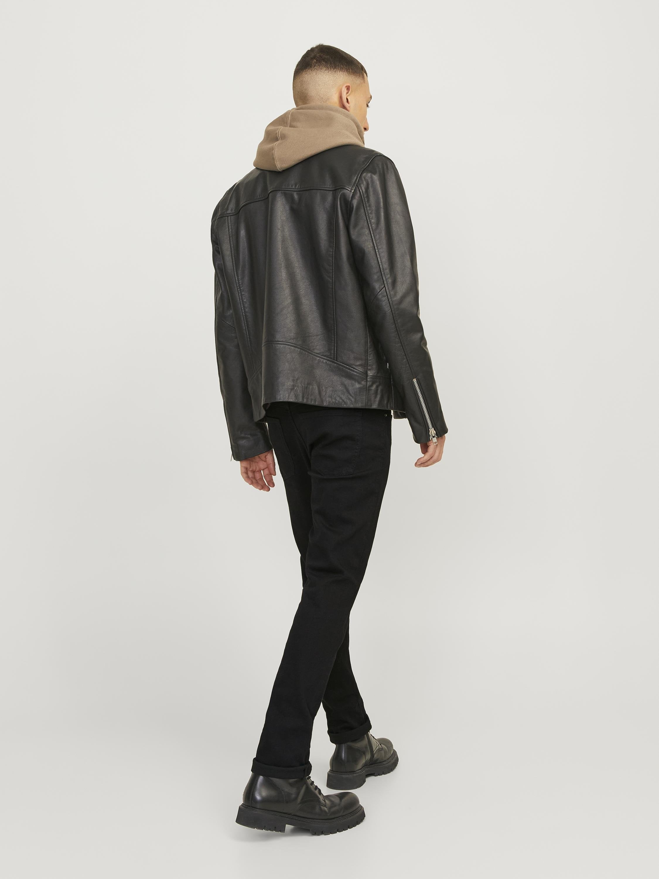Glenn - Relaxed fit jeans - black denim