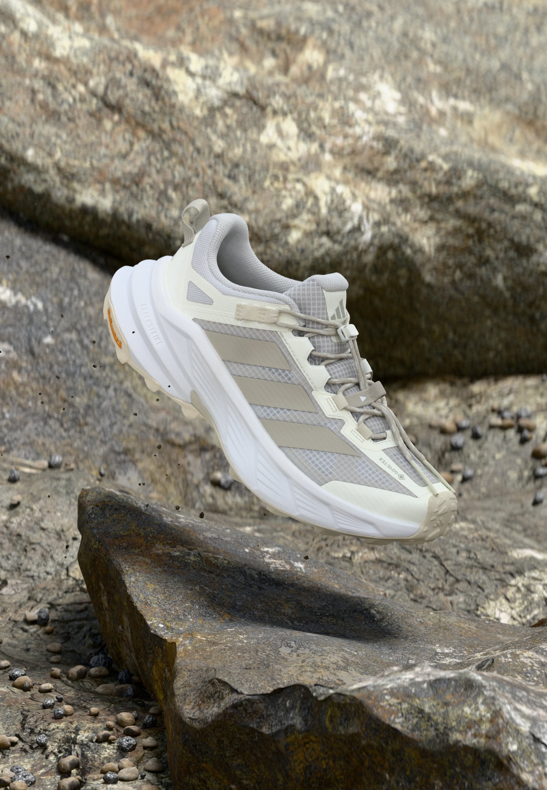 TERREX FREEHIKER SL GTX  W - Hiking shoes - footwear white/alumina/off white