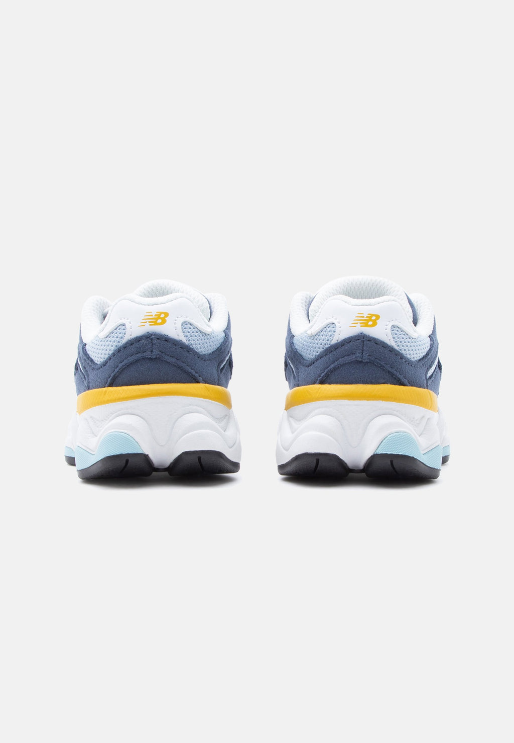 9060 UNISEX - Baby shoes - vintage indigo/apollo gold-coloured