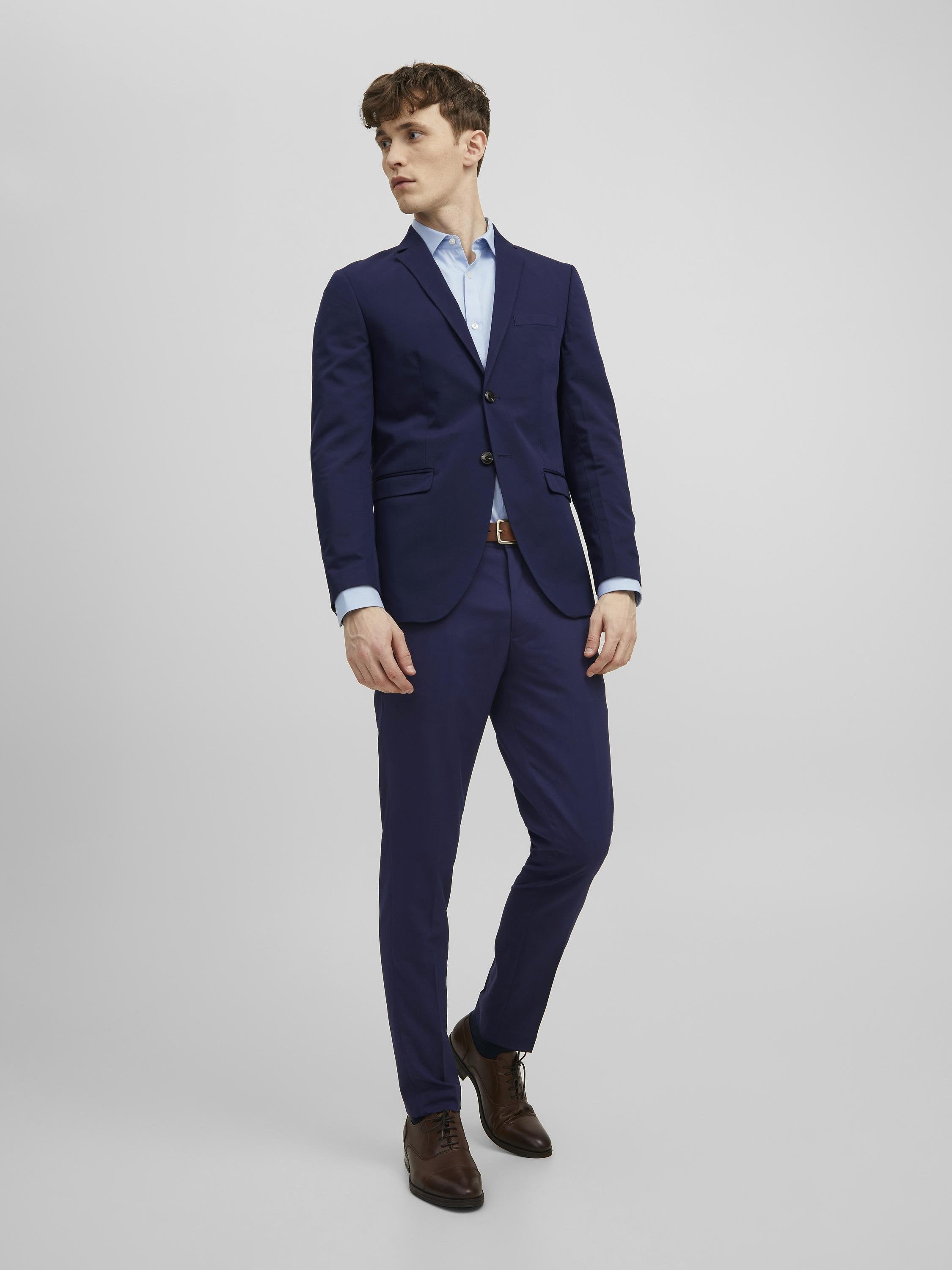 JPRFRANCO SUIT NOOS SET - Costume - bleu médiéval