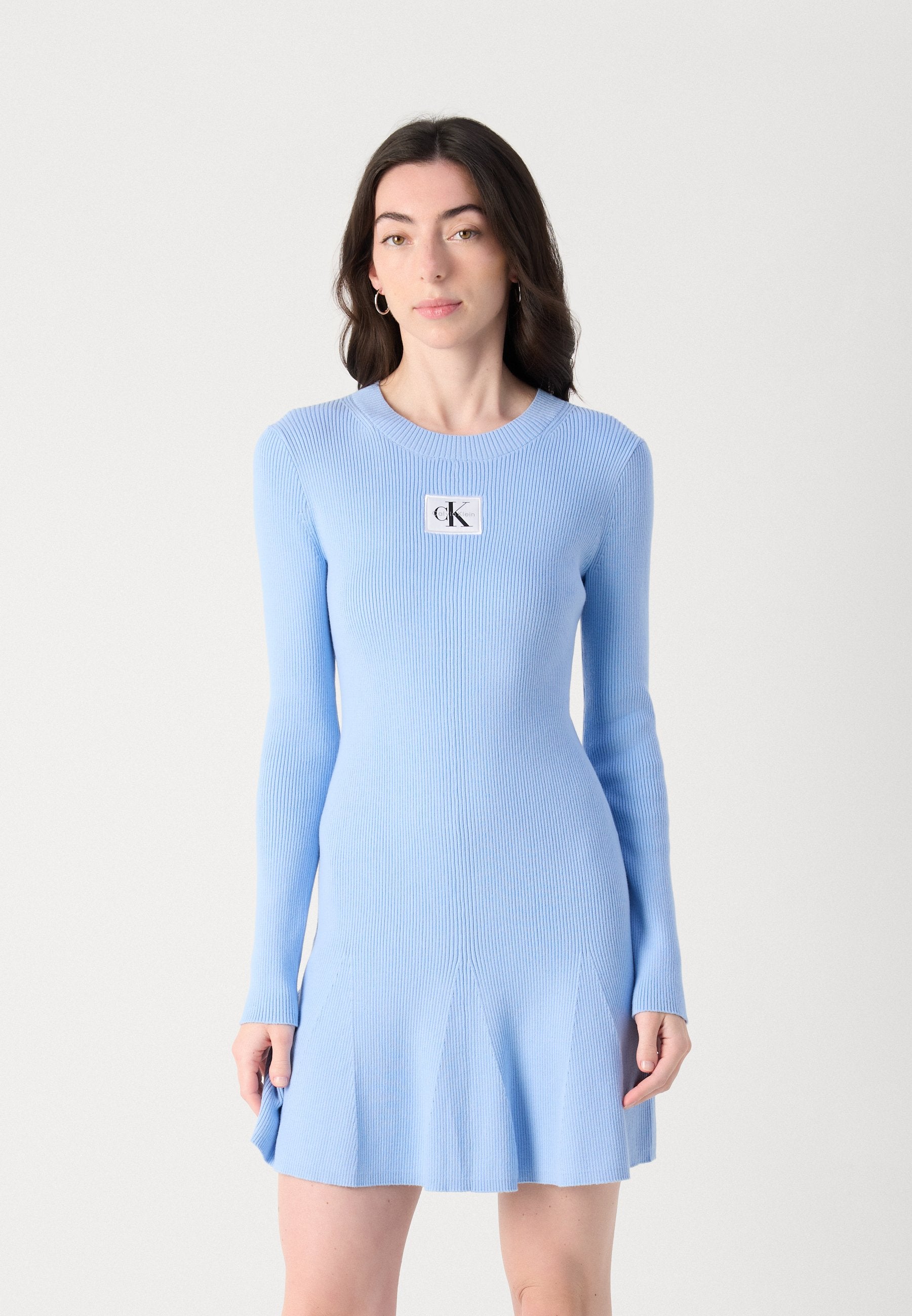 FIT AND FLARE MINI DRESS - Shift dress - frozen fjord