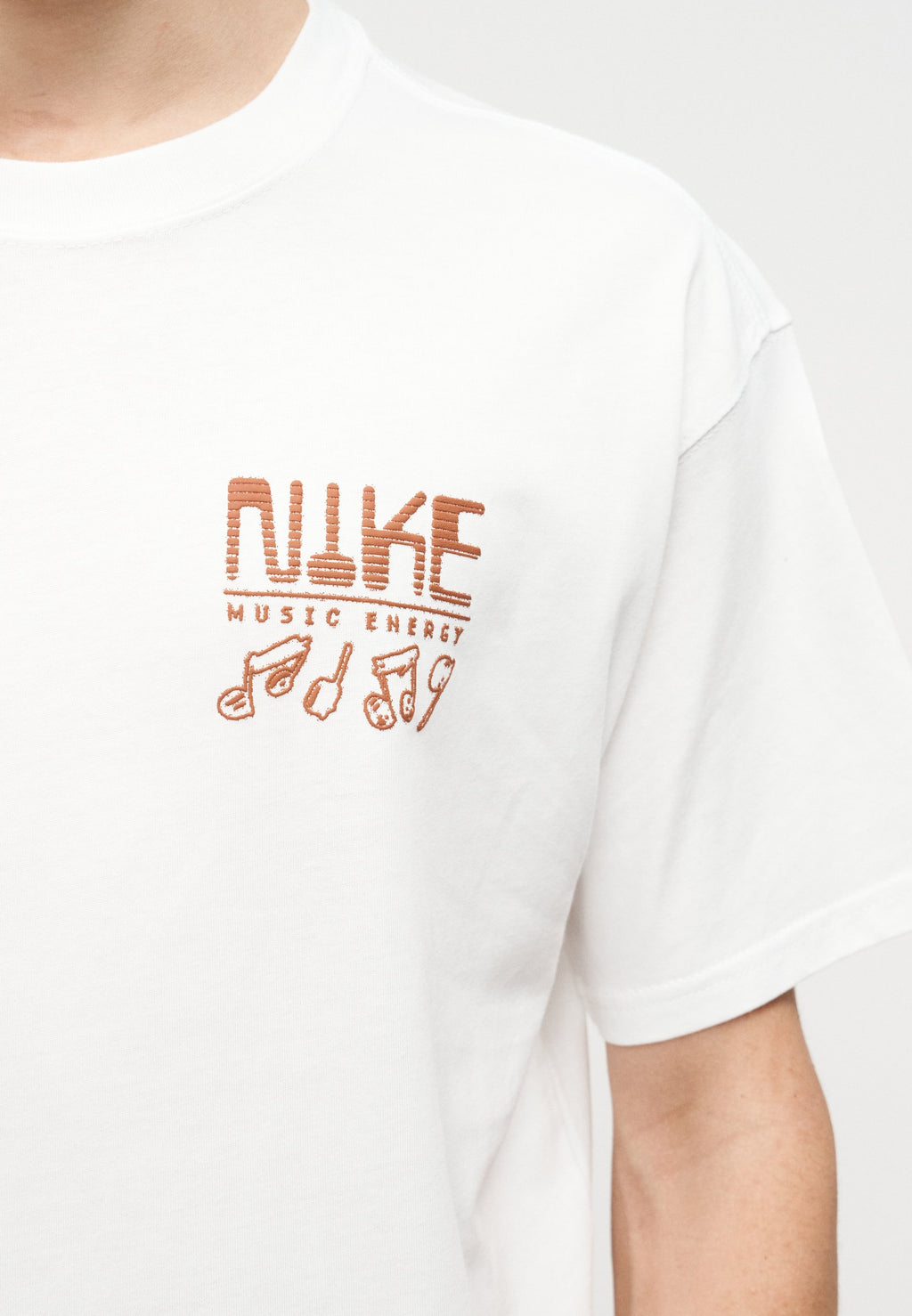 TEE SOUNDS UNISEX - Print T-shirt - white