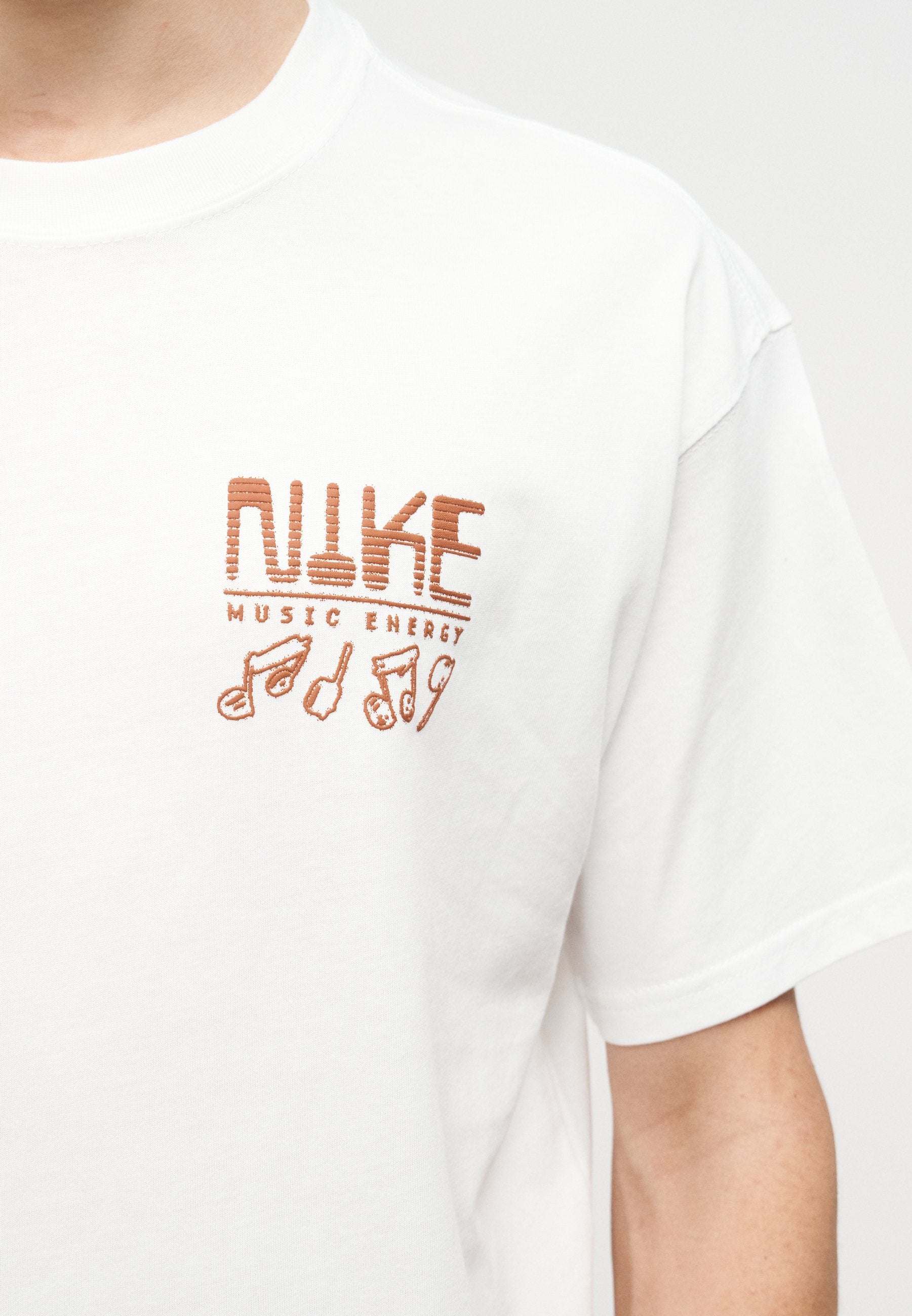 TEE SOUNDS UNISEX - Print T-shirt - white
