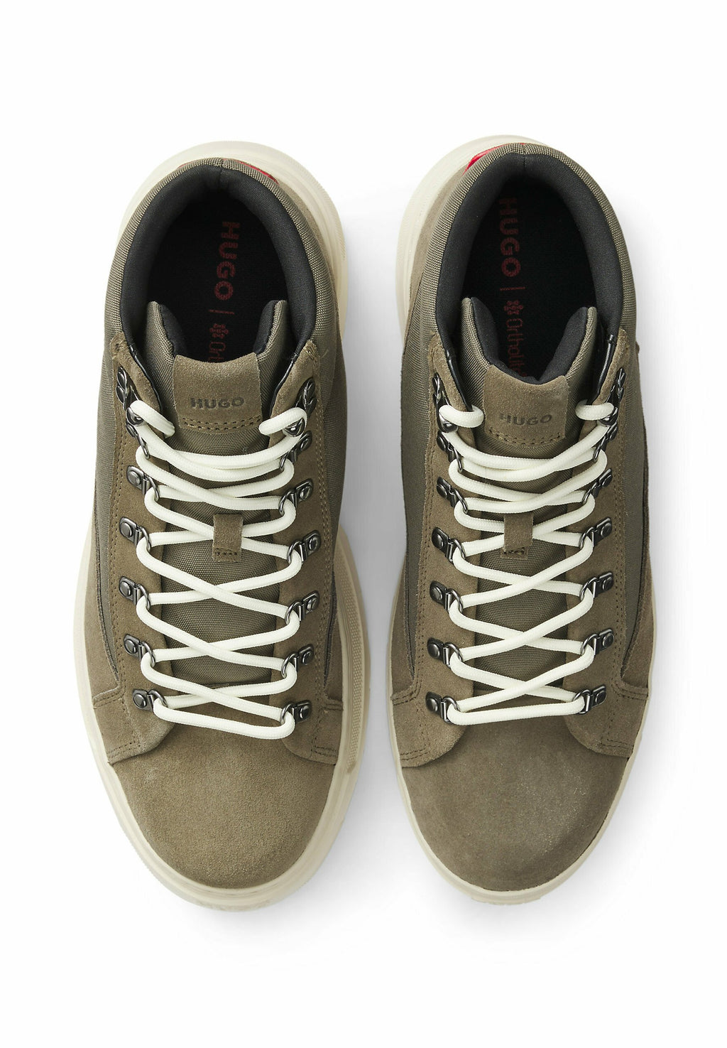 URIAN HALB - High-top trainers - open green nine