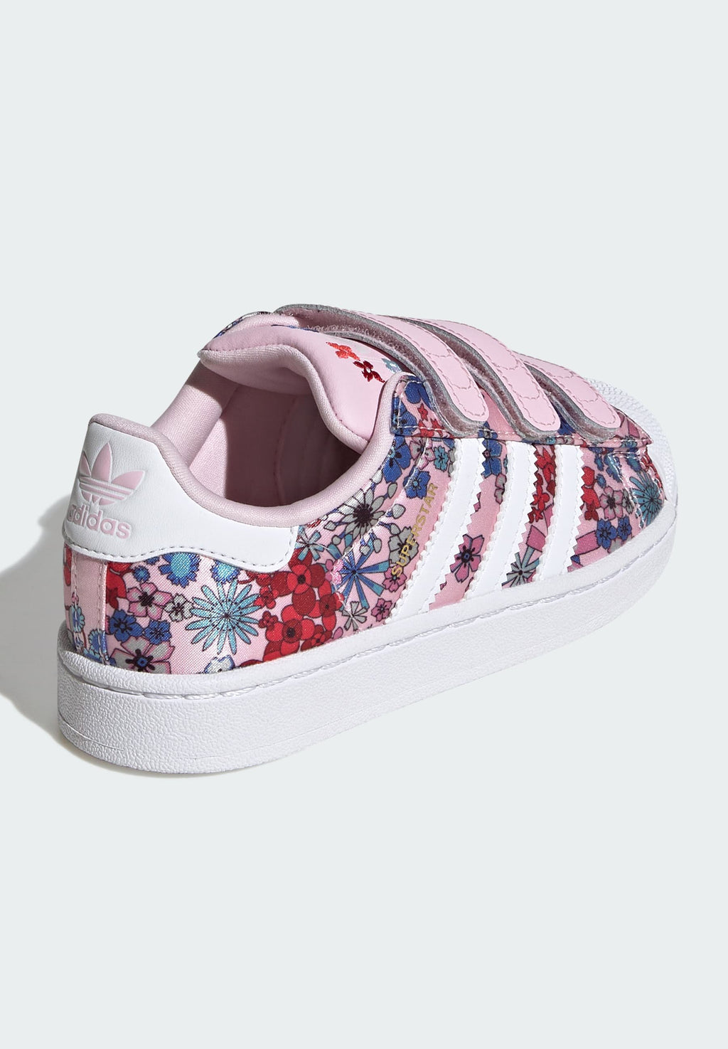 LIBERTY LONDON SUPERSTAR - Trainers - clear pink/ftwr white/light pink