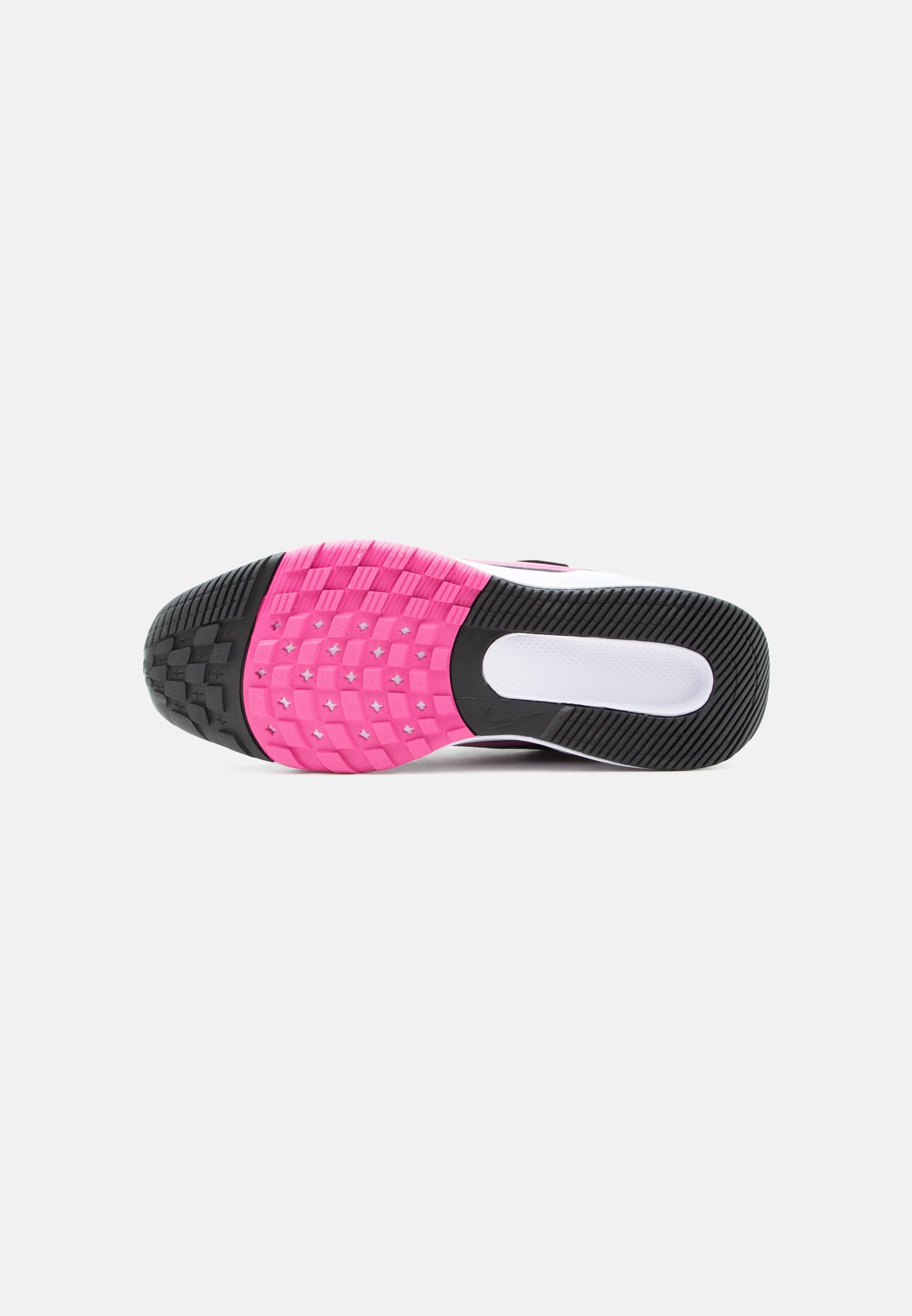 STAR RUNNER 5 UNISEX - Road running shoes - black/laser fuchsia/anthracite/white