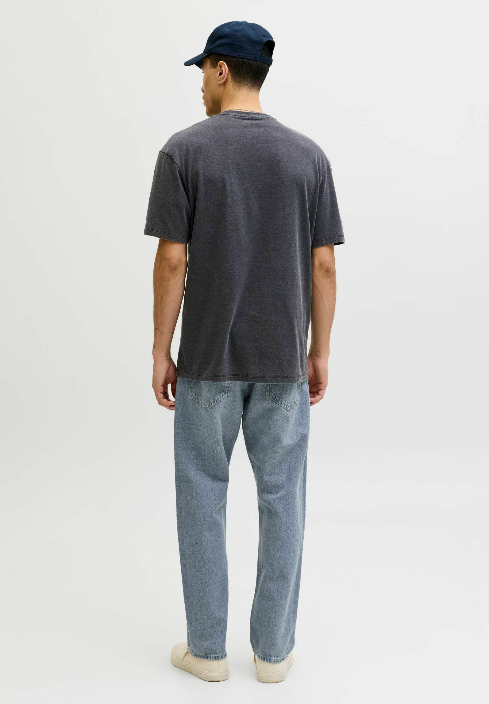 Relaxed Fit JJICHRIS JJCOOPER SBD 280 NOOS - Relaxed fit jeans - grey denim
