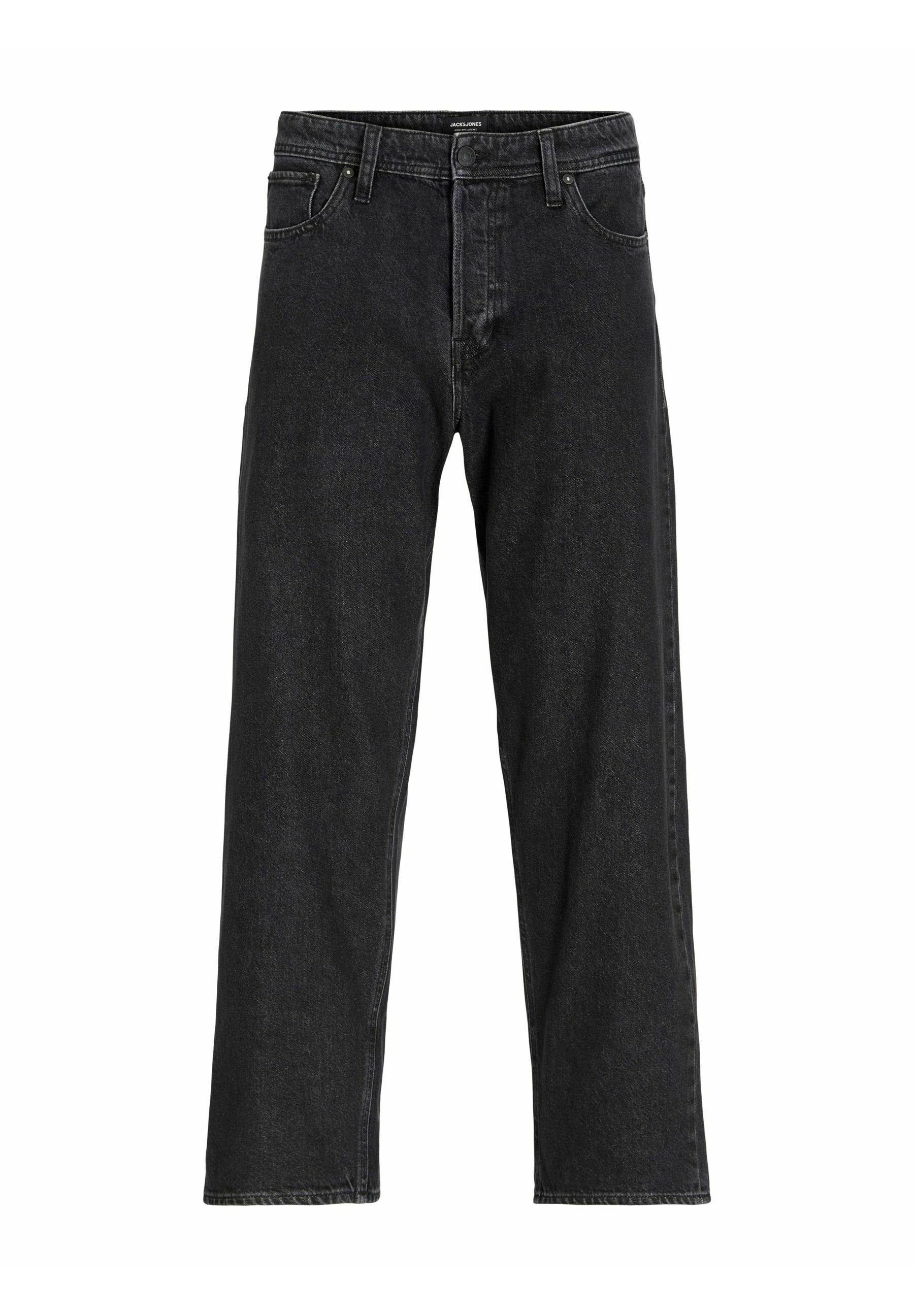 gy fit JJIALEX JJORIGINAL AT 706 NOOS RET JNR Junior - Relaxed kalıp jean - siyah denim