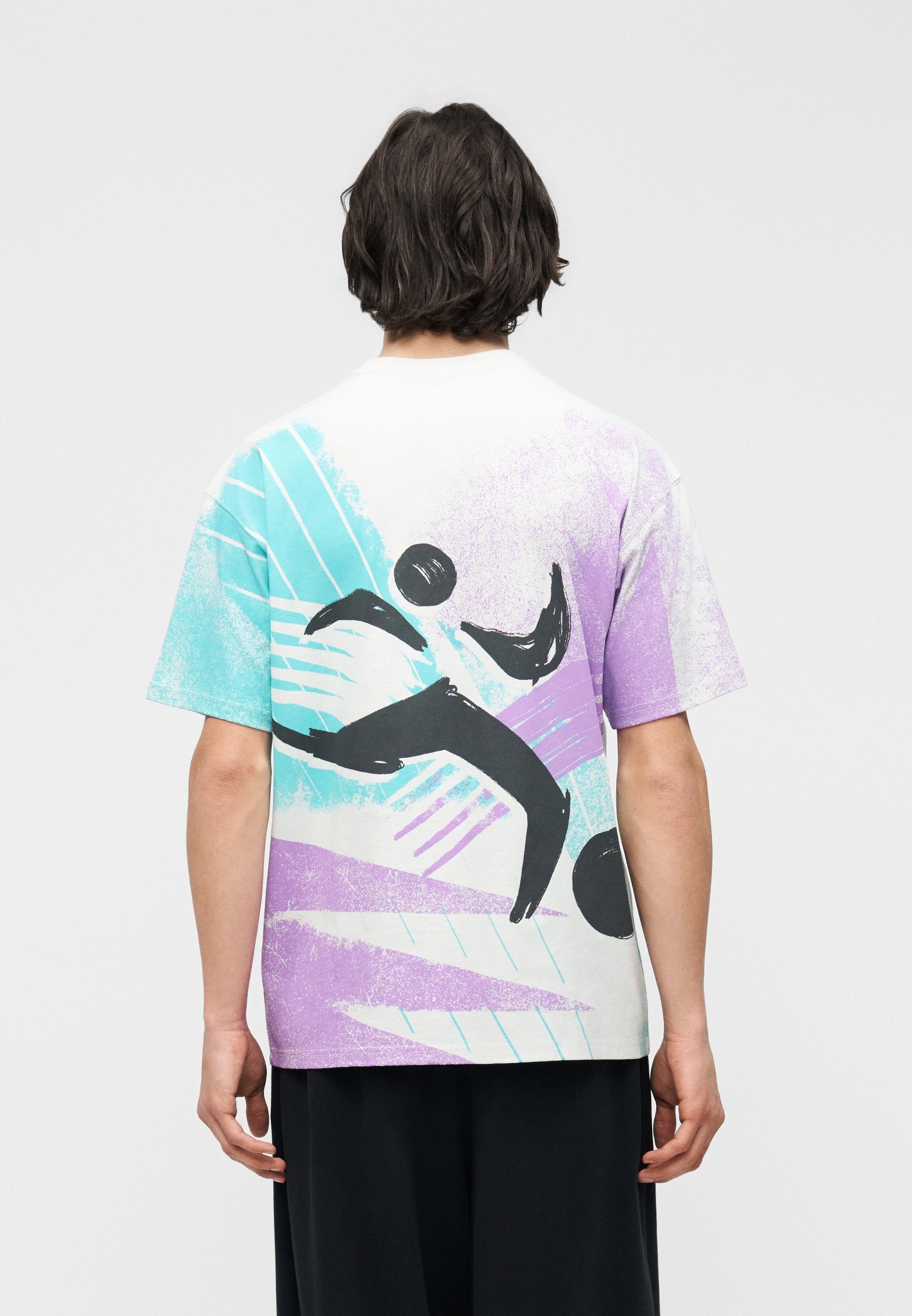 TEE POST STAMP UNISEX - Print T-shirt - spruce aura