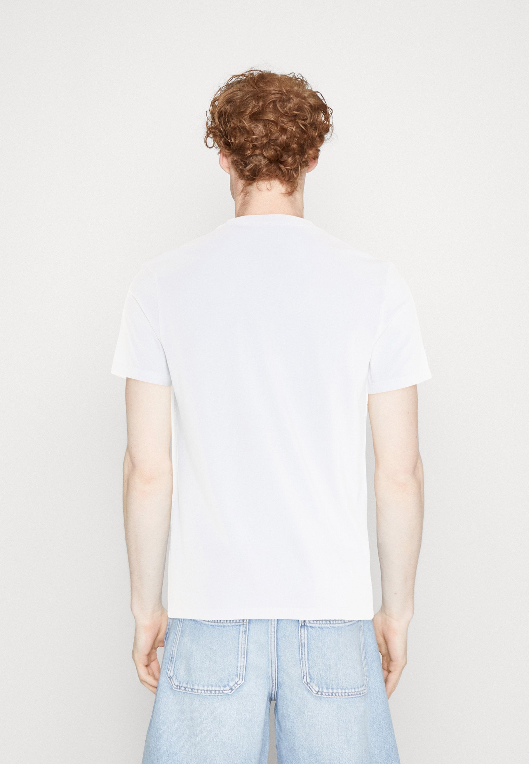 SS ORIGINAL LOGO - Print T-shirt - pure white