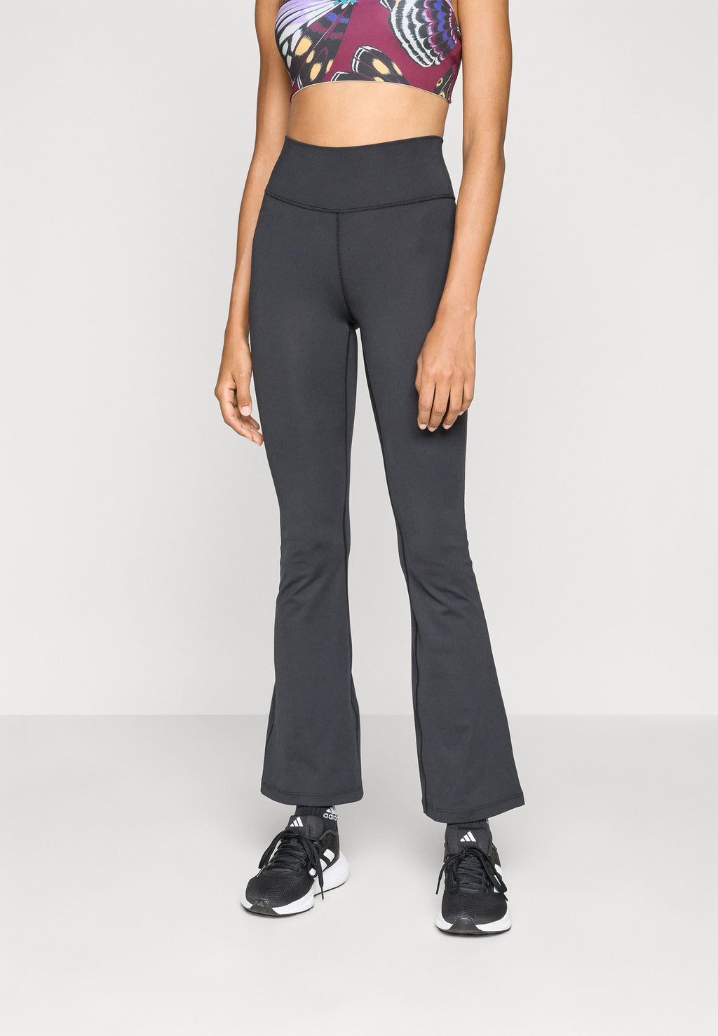ALLME ESS FLARE - Leggings - black