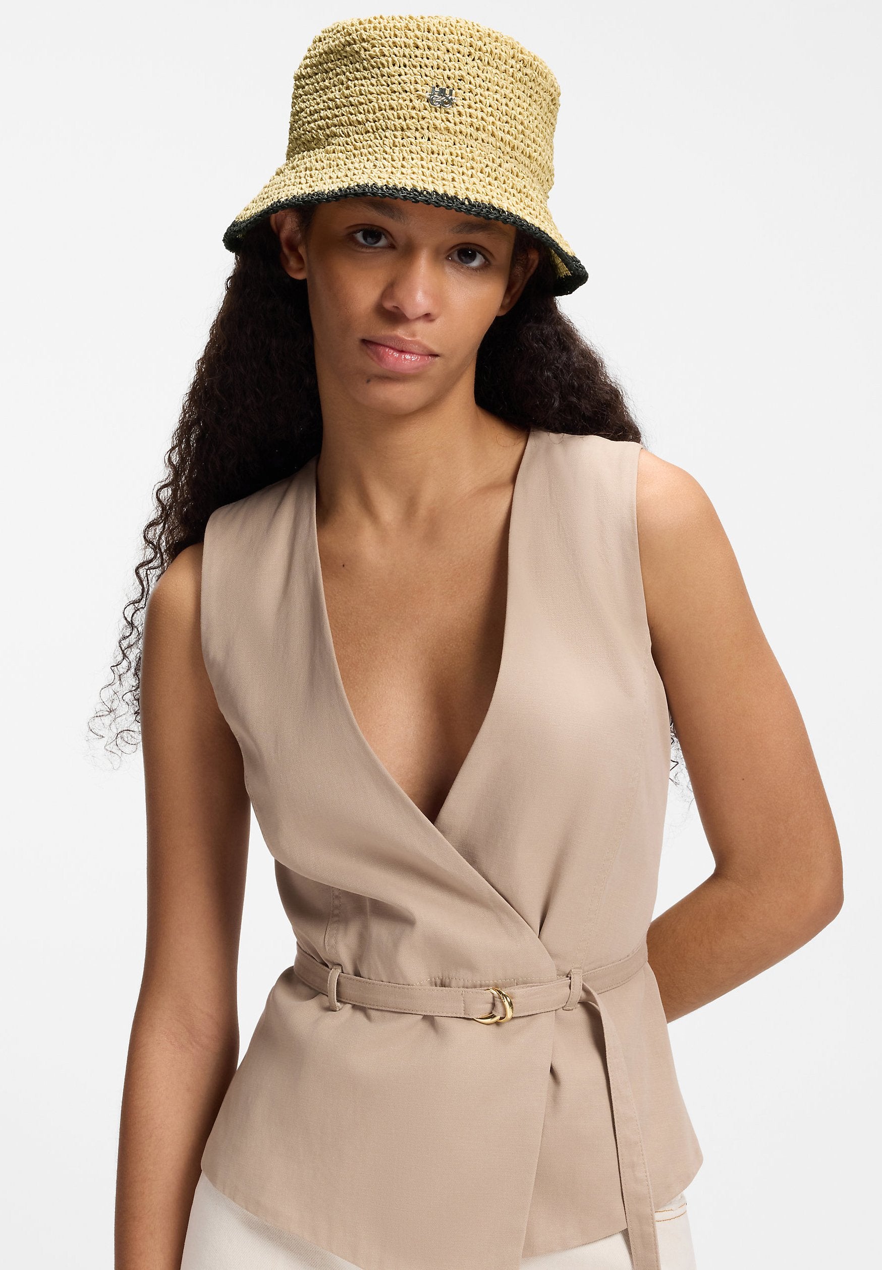 CALANTHA-RA - Hat - light beige
