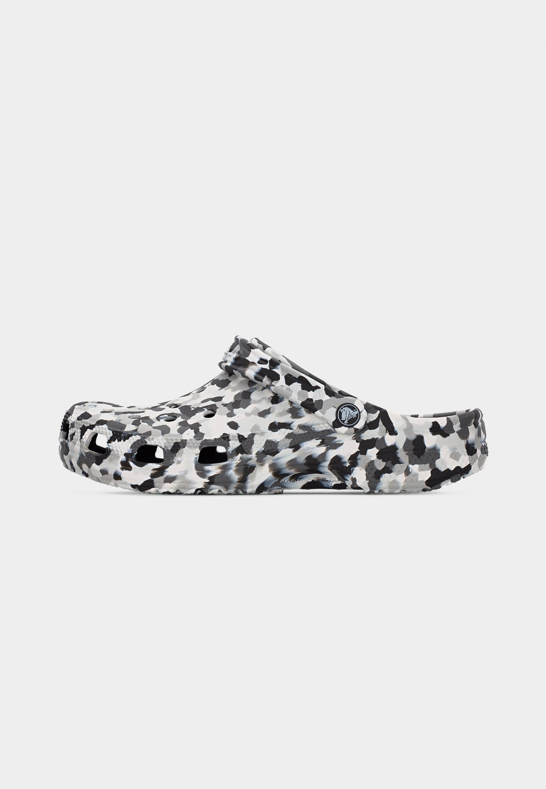 CLASSIC CONFETTI UNISEX - Mules - black/white