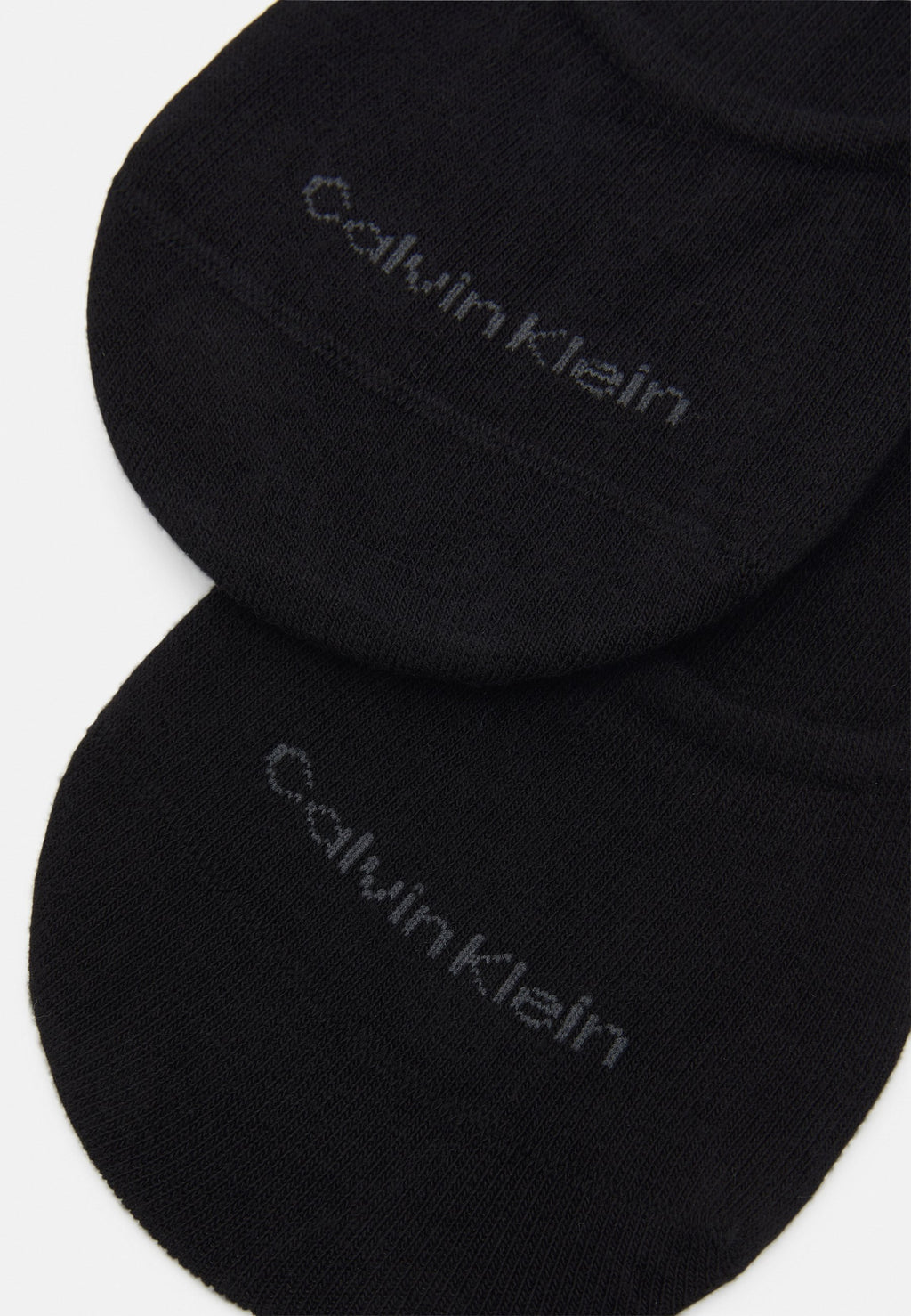 FOOTIE MID CUT UNISEX 2 PACK - Invisible socks - black