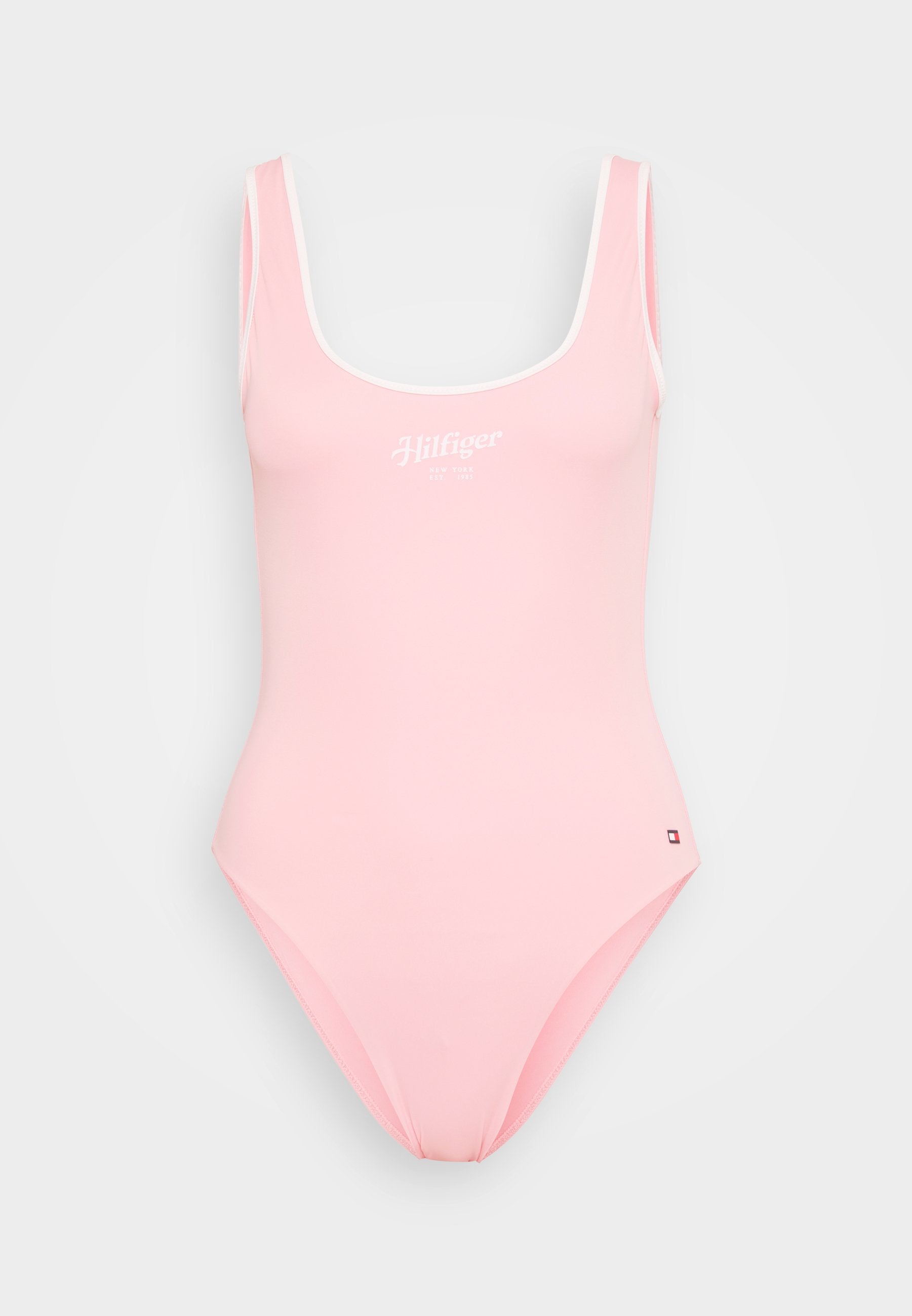 ESSENTIALS ONE PIECE LOGO - Swimsuit - carnation pink