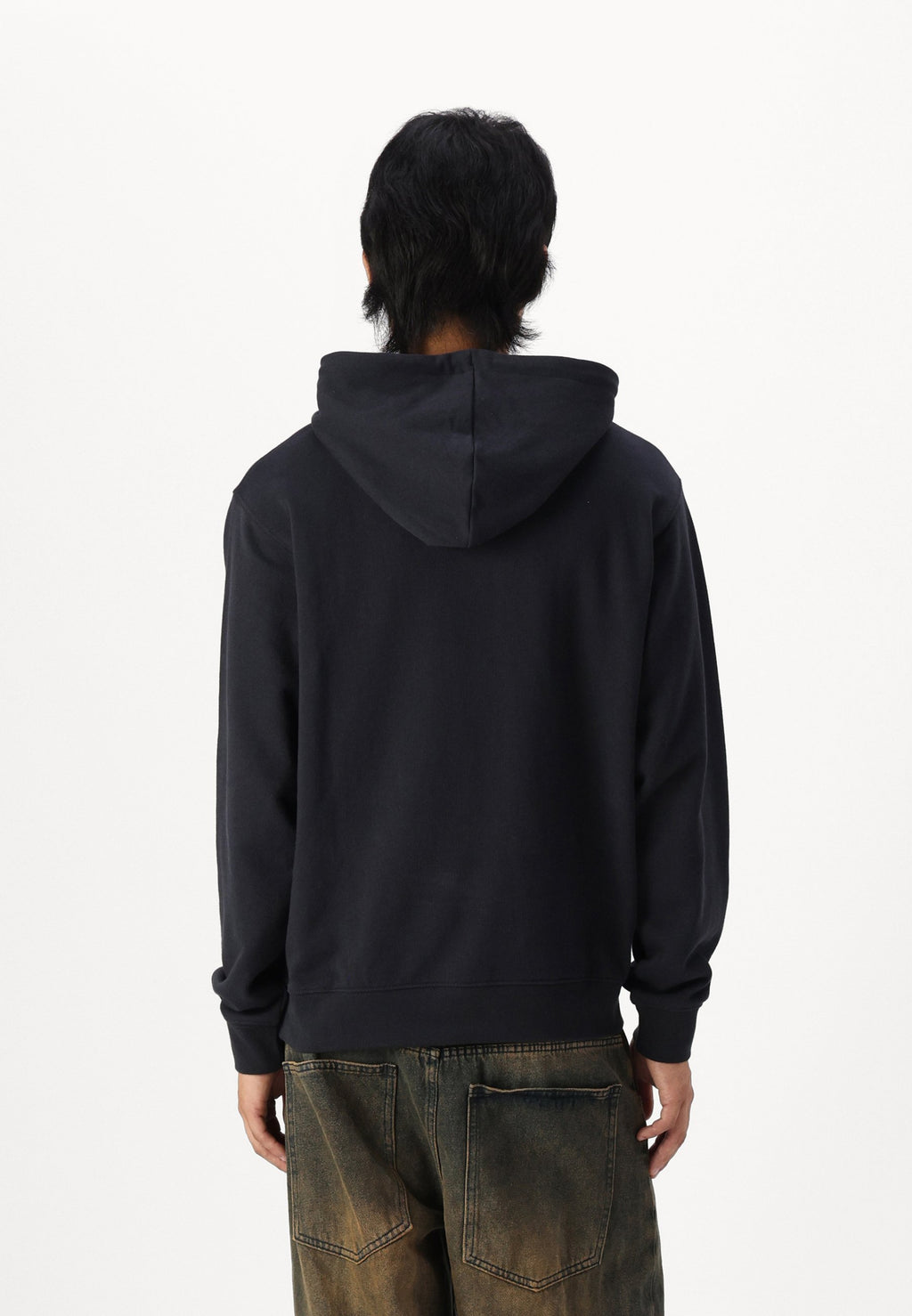 Plain - Hoodie - dark navy