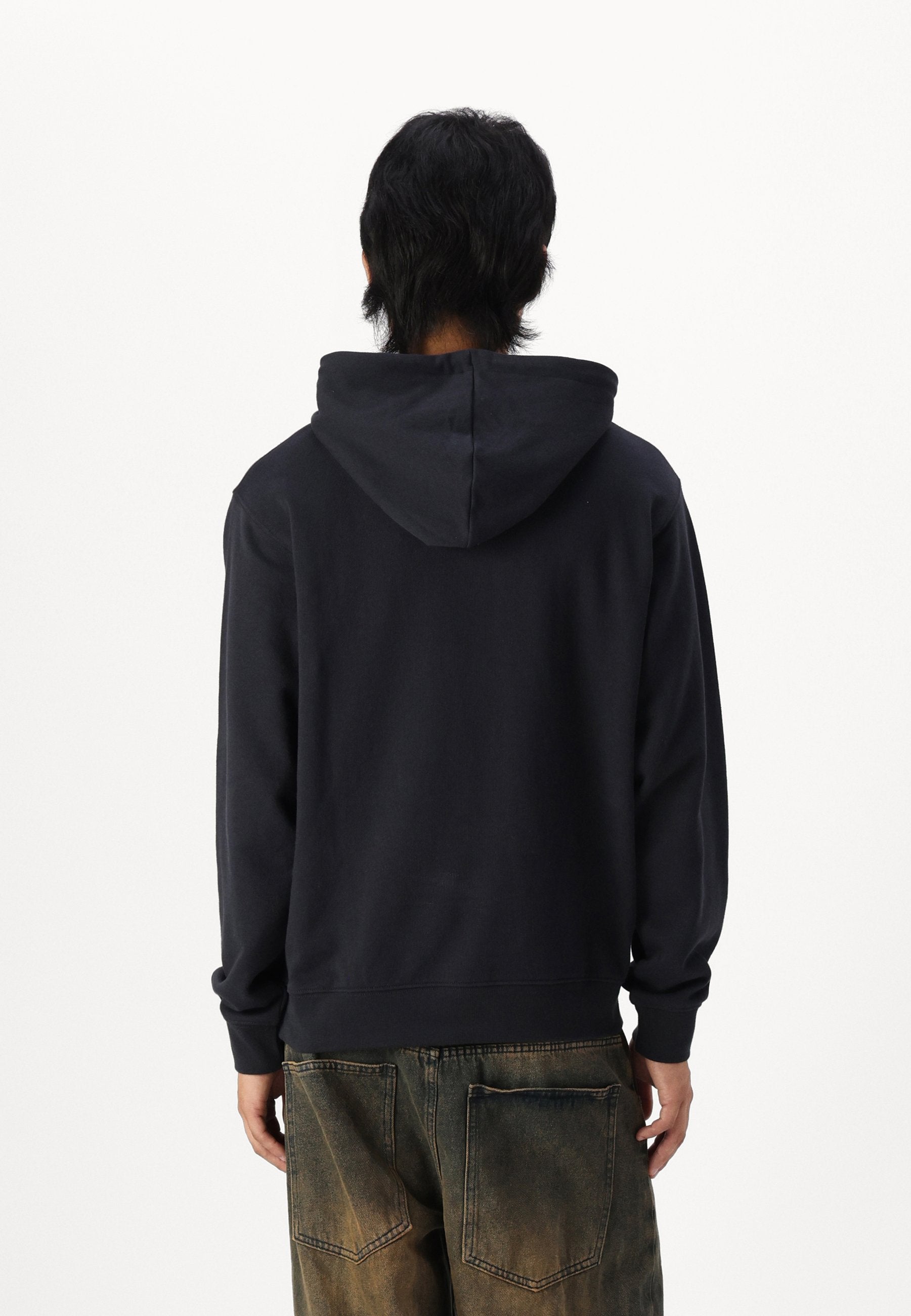 Plain - Hoodie - dark navy