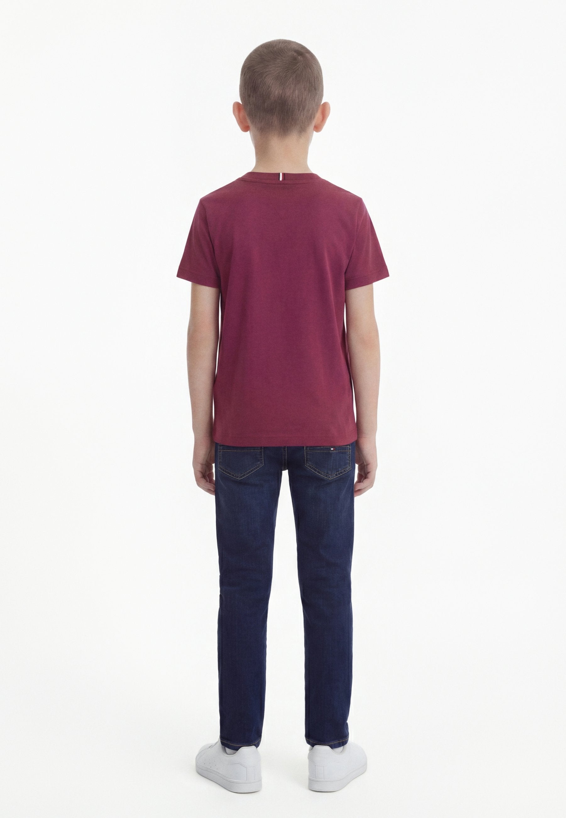 LOGO PRINT T-SHIRT - Print T-shirt - rich cherry