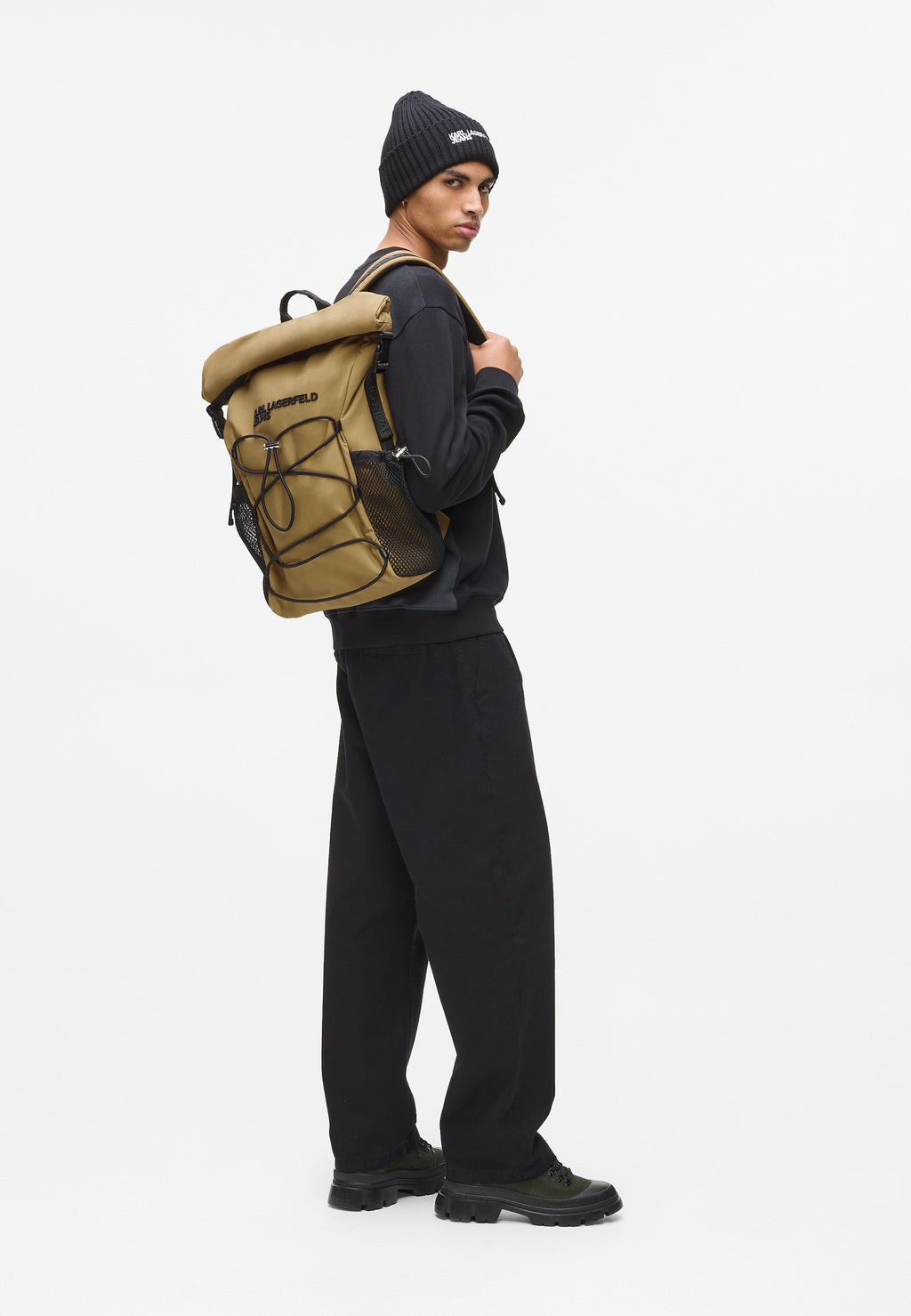 UTILITY DRAWSTRING - Rucksack - chipmunk