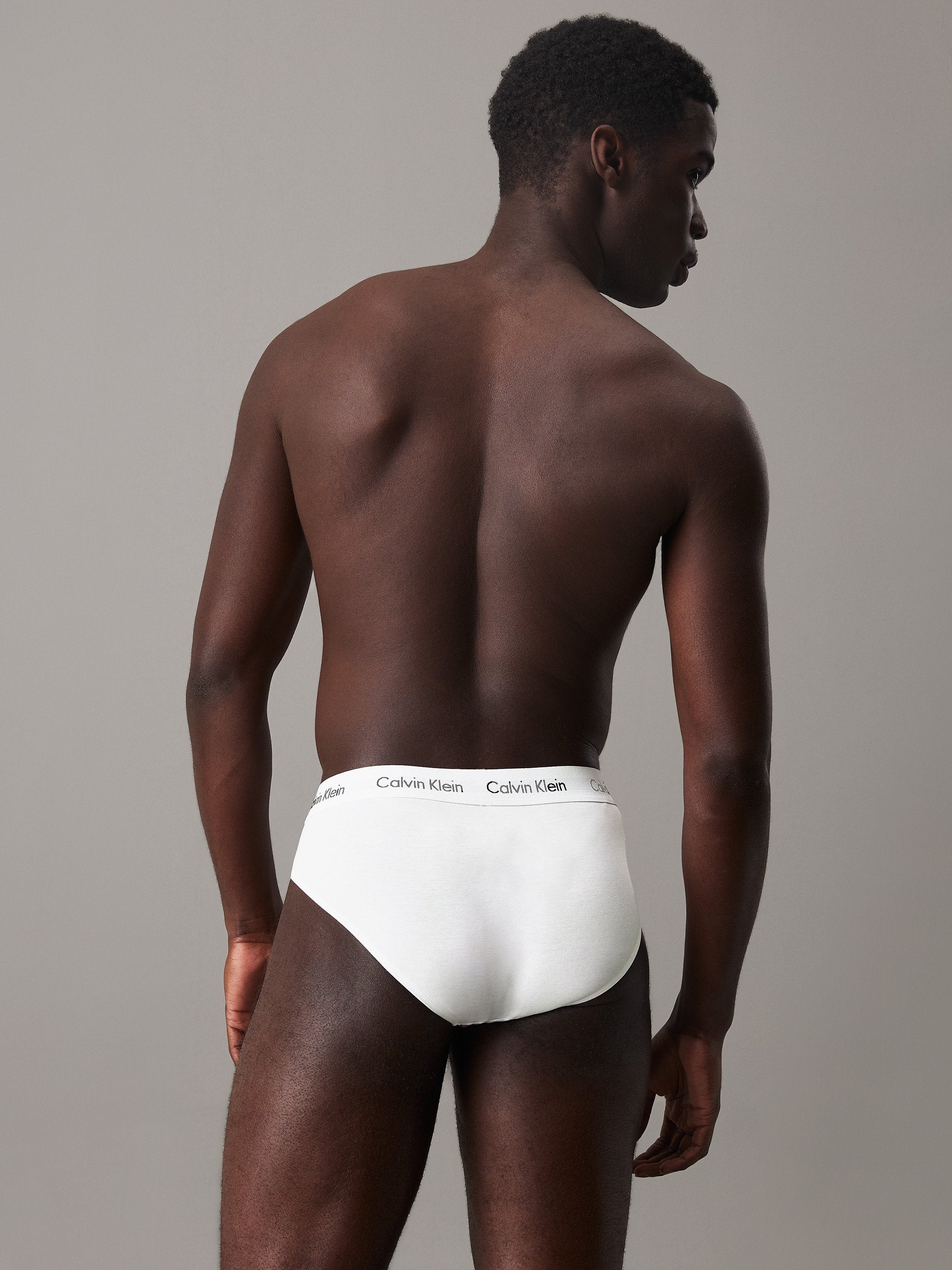 HIP BRIEF 3 PACK COTTON STRETCH - Briefs - white