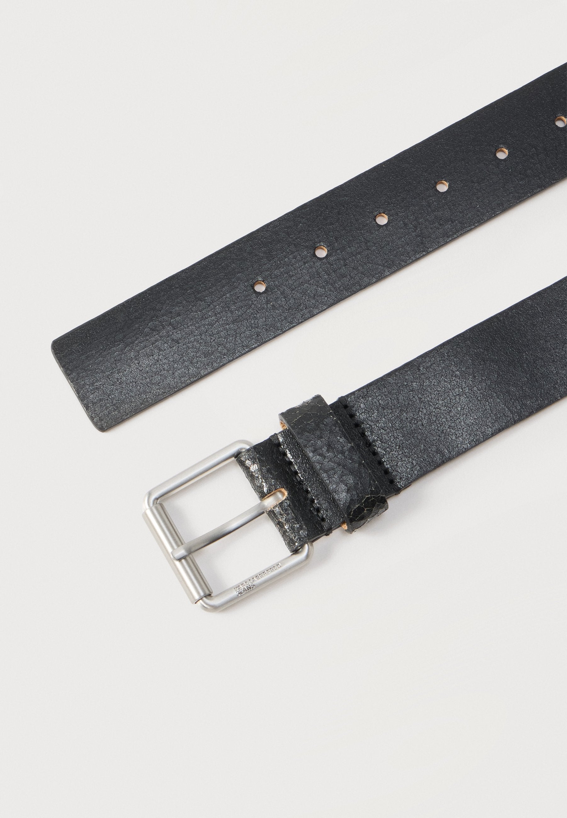 CRACKED - Belt - black