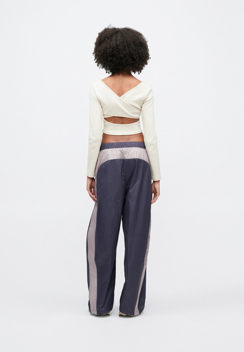Tracksuit bottoms - dark raisin/violet ore/smoke grey