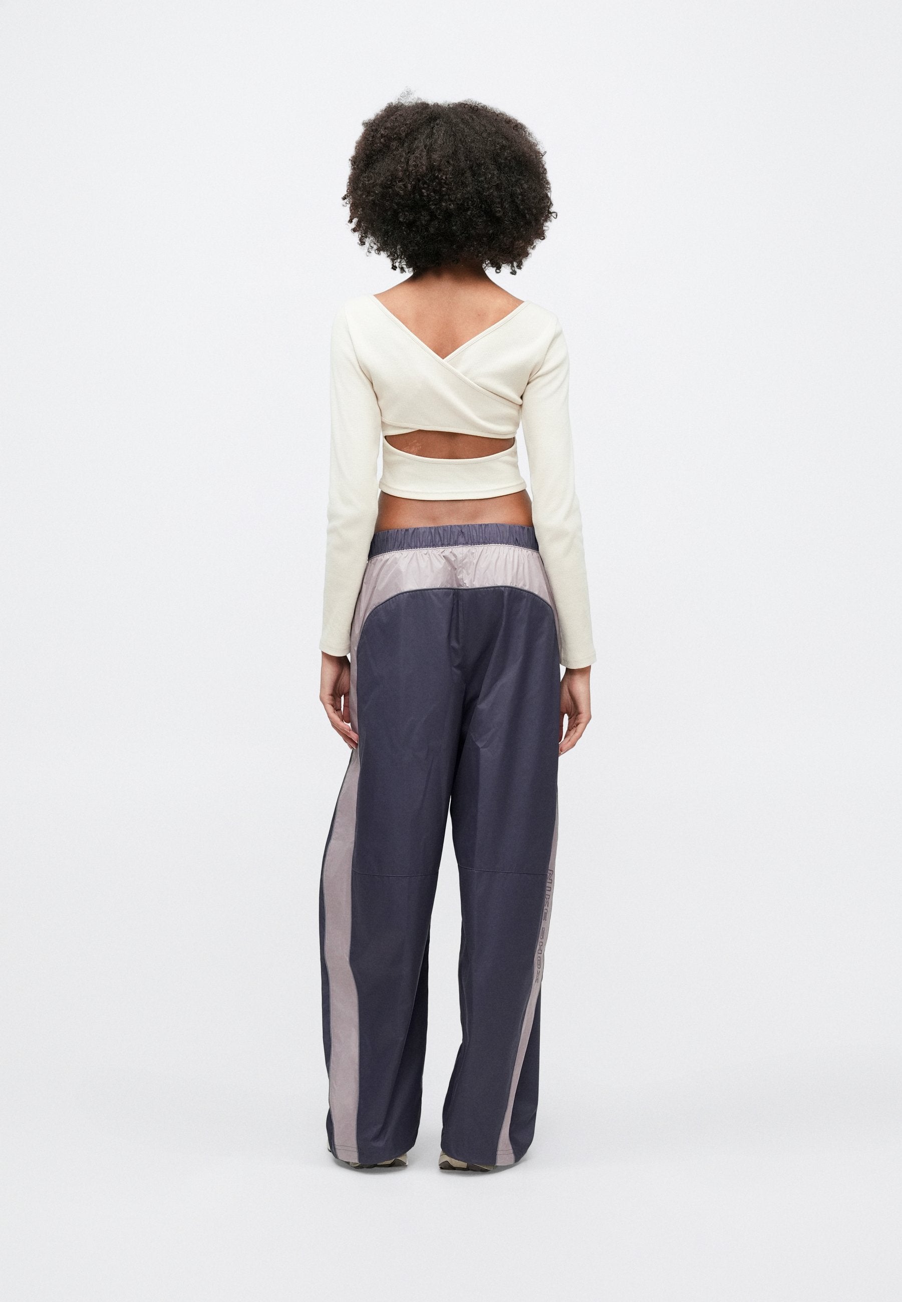 Tracksuit bottoms - dark raisin/violet ore/smoke grey