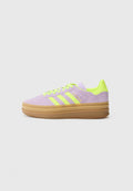 GAZELLE BOLD - Trainers - powder plum/solar yellow/gold-coloured