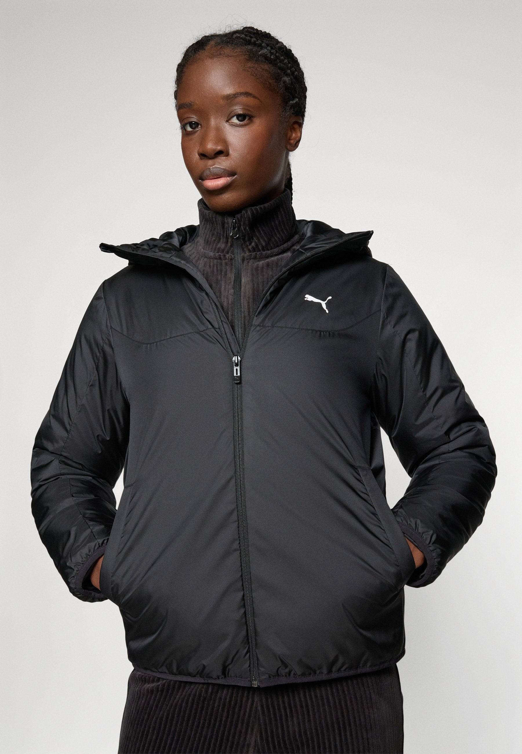 LIGHT PADDED JACKET - Winter jacket - black