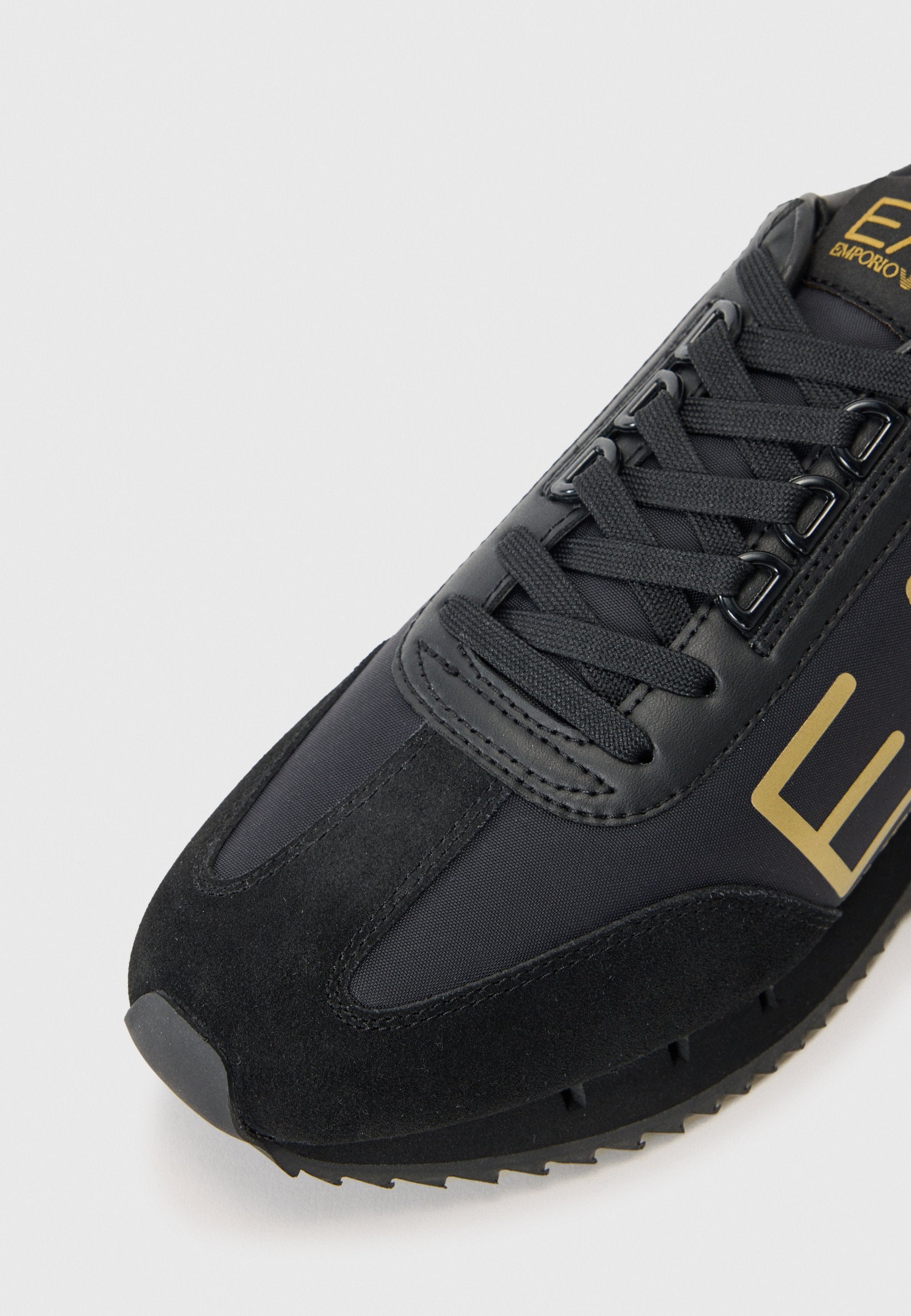 UNISEX - Trainers - triple black/gold-coloured